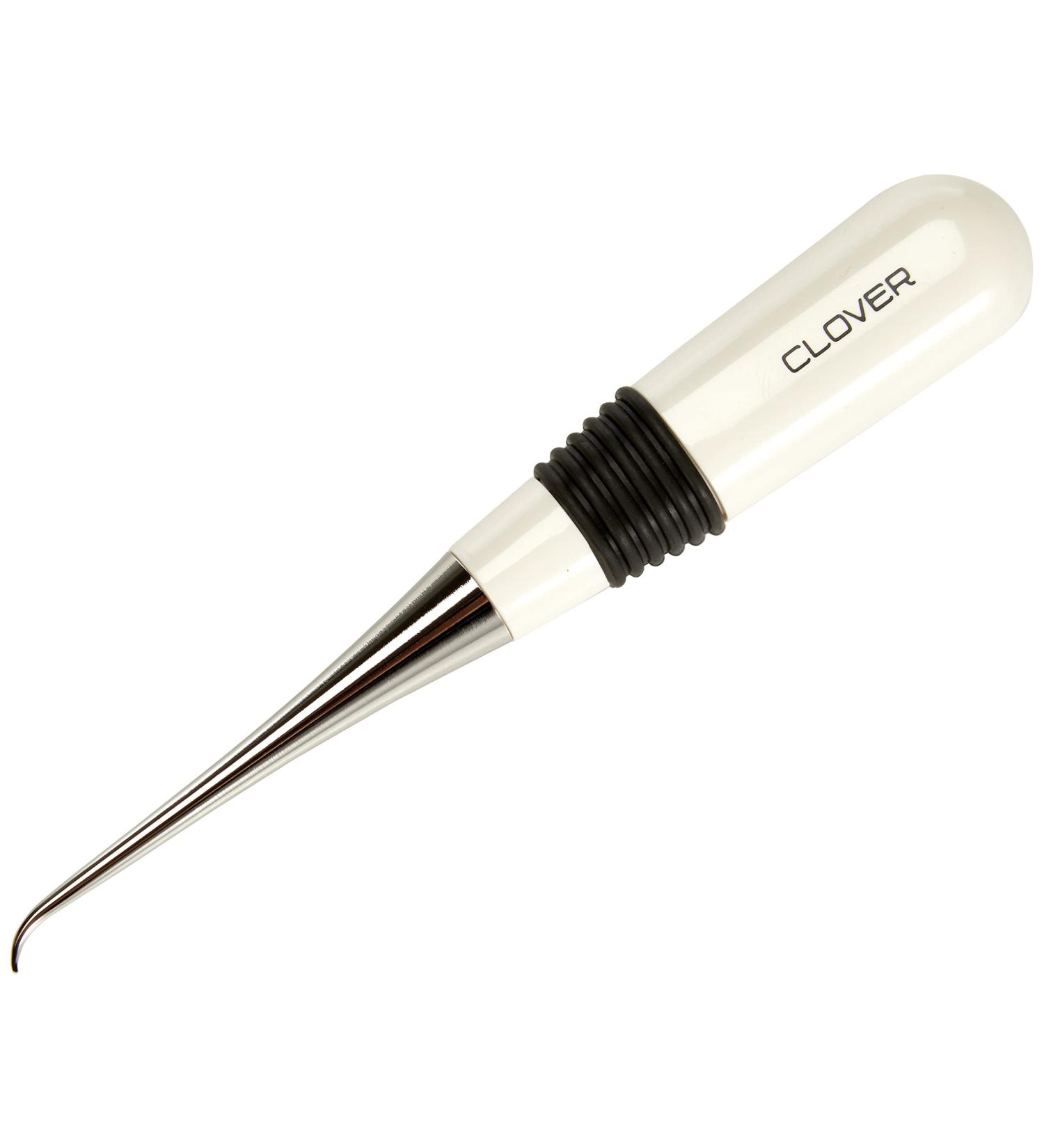 Clover 4880 Curved Sewing Awl | White/Silver Finish - Buy Online on GoSupps.com