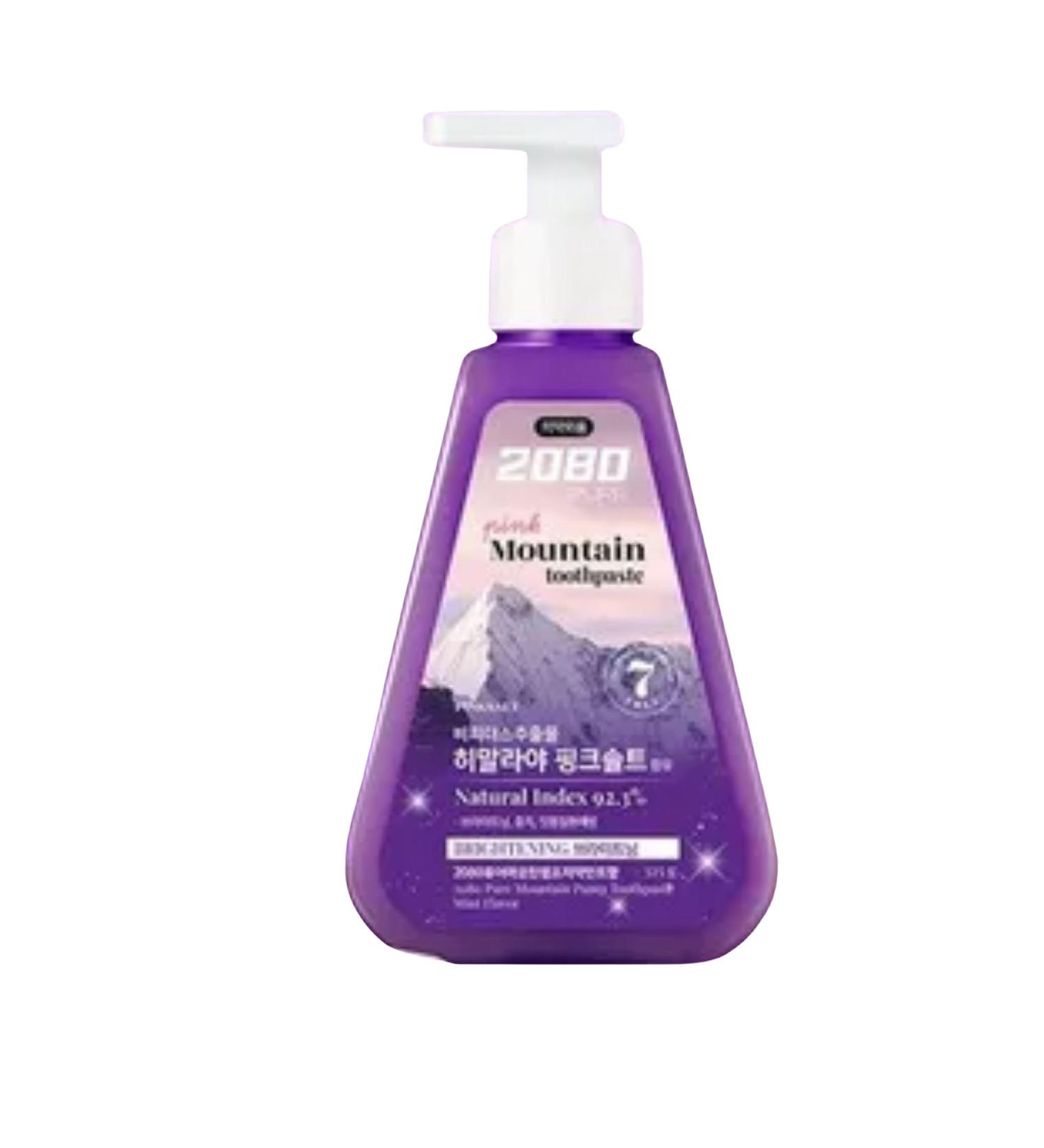 20th to 80th Himalayan Pink Salt Toothpaste Pump - 325g Pump Bottle Brigh-tening - Gentle Oral Hygiene with Natural Ingredients - Korean Cosmetic - Buy Online on GoSupps.com