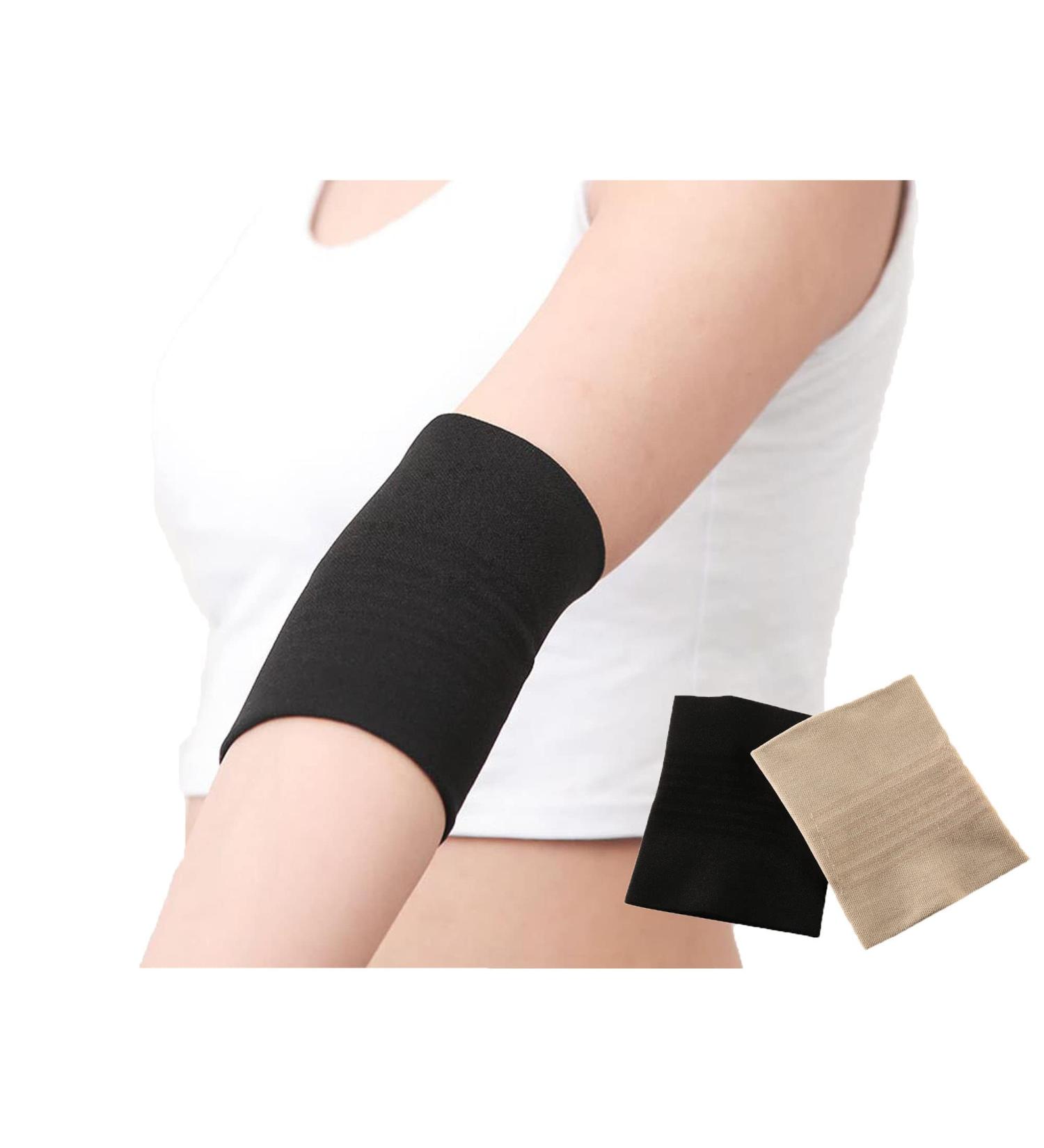 Elbow Brace Compression Sleeve Pair - Support for Tendonitis Joint Pain Relief & Arthritis - XX-Large Black - Buy Online on GoSupps.com