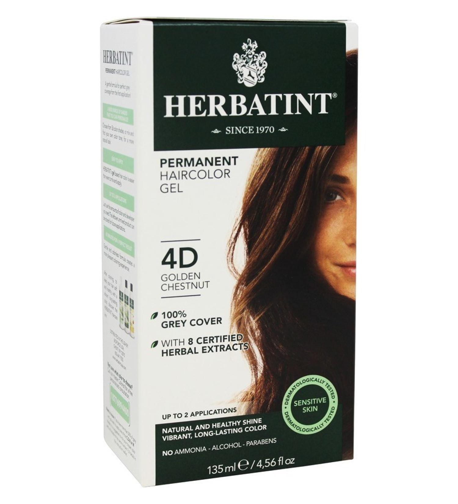 Buy Herbatint HR Color 4D Chestnut Golden - Natural Hair Dye for International Shipping - Buy Online on GoSupps.com