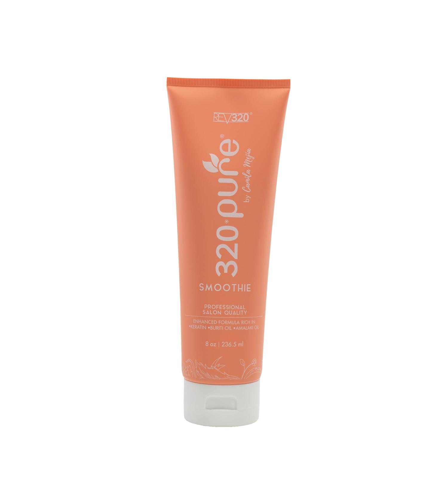 Rev320 320 PURE SMOOTHIE Leave-In Conditioner - 100% Pure Extracts - Frizz Control, Lock in Moisture (8oz) - Buy Online on GoSupps.com