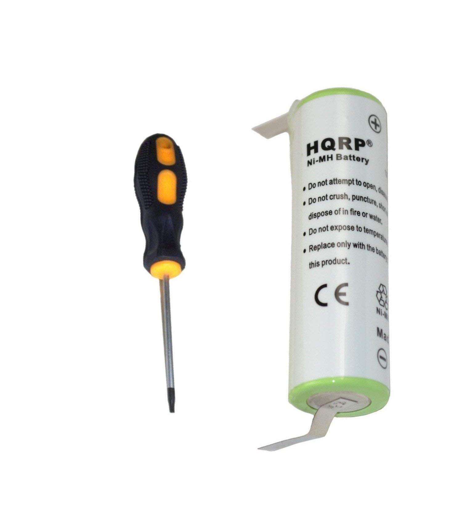 HQRP Battery for Philips Norelco 6843XL 6853XL HP2750 T2000 T3000 T6000 T7000 Razor/Shaver Plus Screwdriver - Buy Online on GoSupps.com