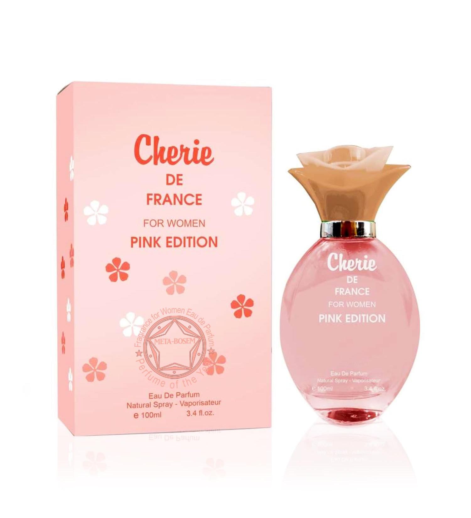 META-BOSEM Chrie Rose Fragrance Pink Edition Perfume for Women - Sweet Fragrance Bottles for Ladies Eau de Parfum Spray - Floral & Fruity 3.4 Fl Oz/100Ml - Buy Online on GoSupps.com