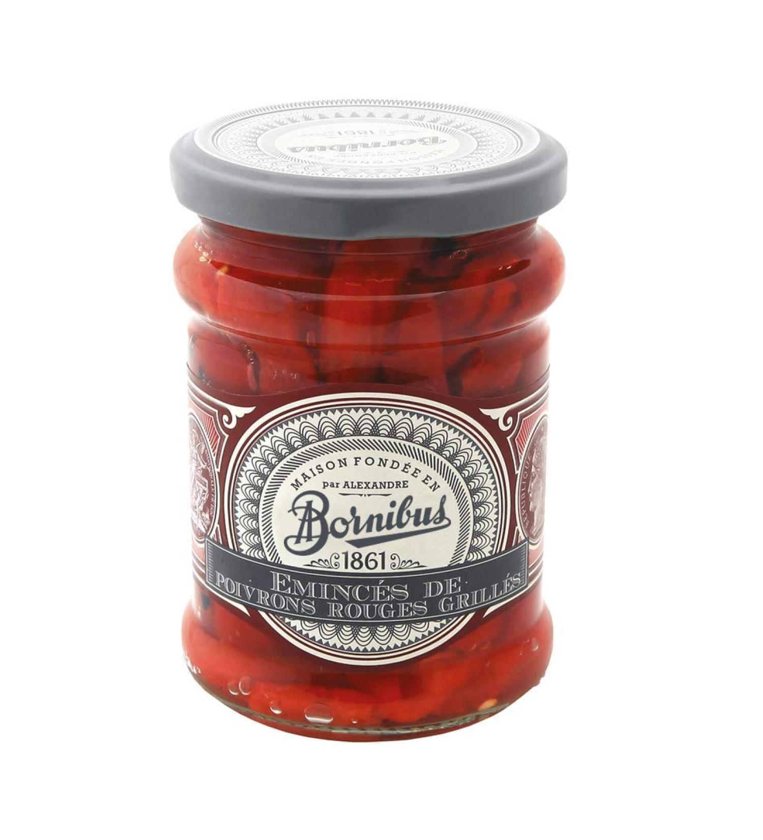 Bornibus - Red Pepper Slices - Pack of 6