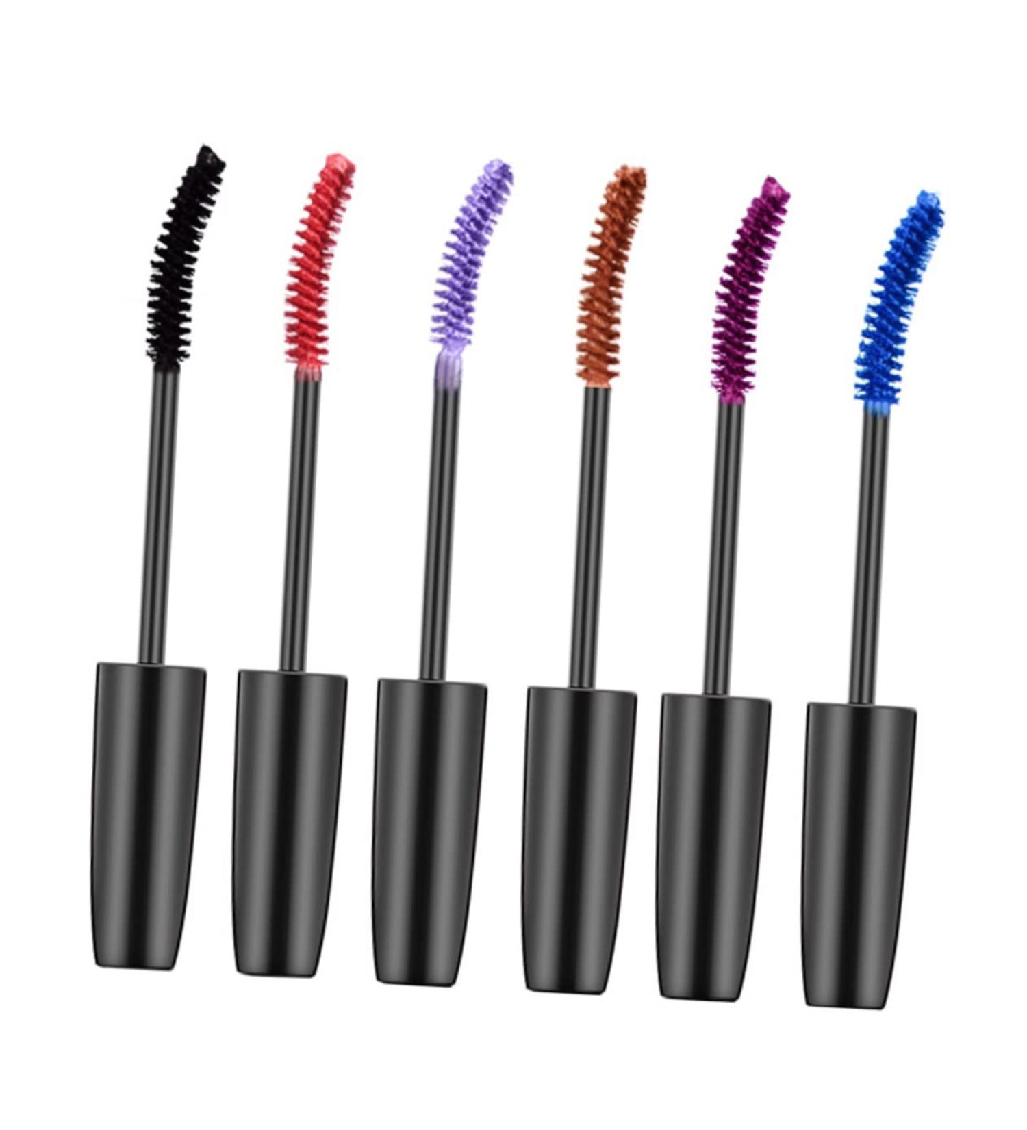 FRCOLOR 6Pcs Colored Mascara Colorful Mascara Waterproof Color Makeup Eyelash Female Abdominals Make Up Super Fine Madam - Buy Online on GoSupps.com