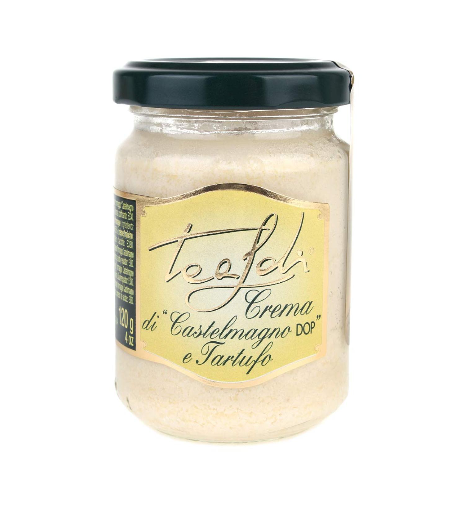 Tealdi White Truffle Cream with Castelmagno Cheese - Authentic Italian Truffle Spread | 120g - Buy Online on GoSupps.com
