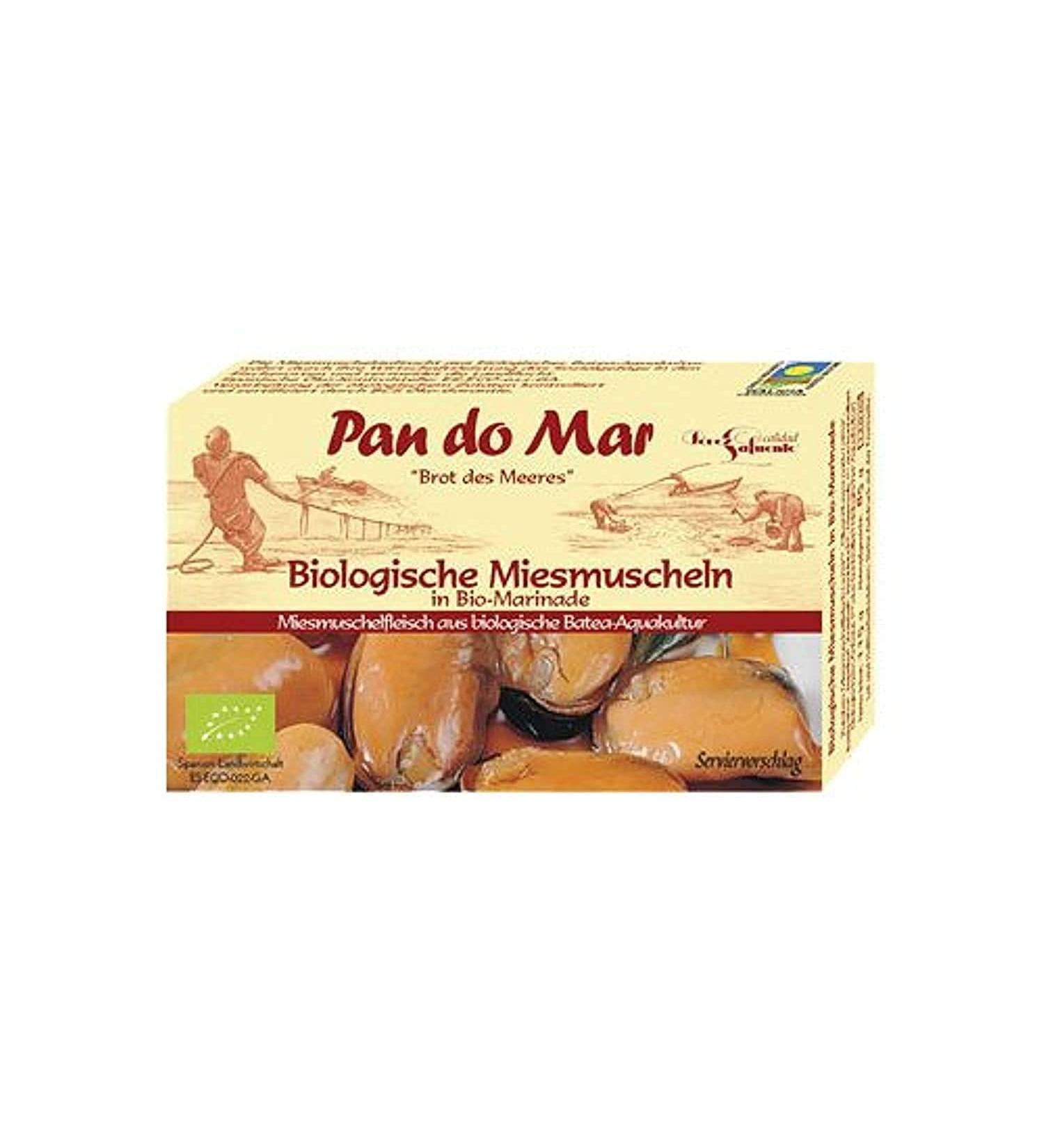 Pan Do Mar Mies Muscheln in Marinade 115 g - Buy Online on GoSupps.com