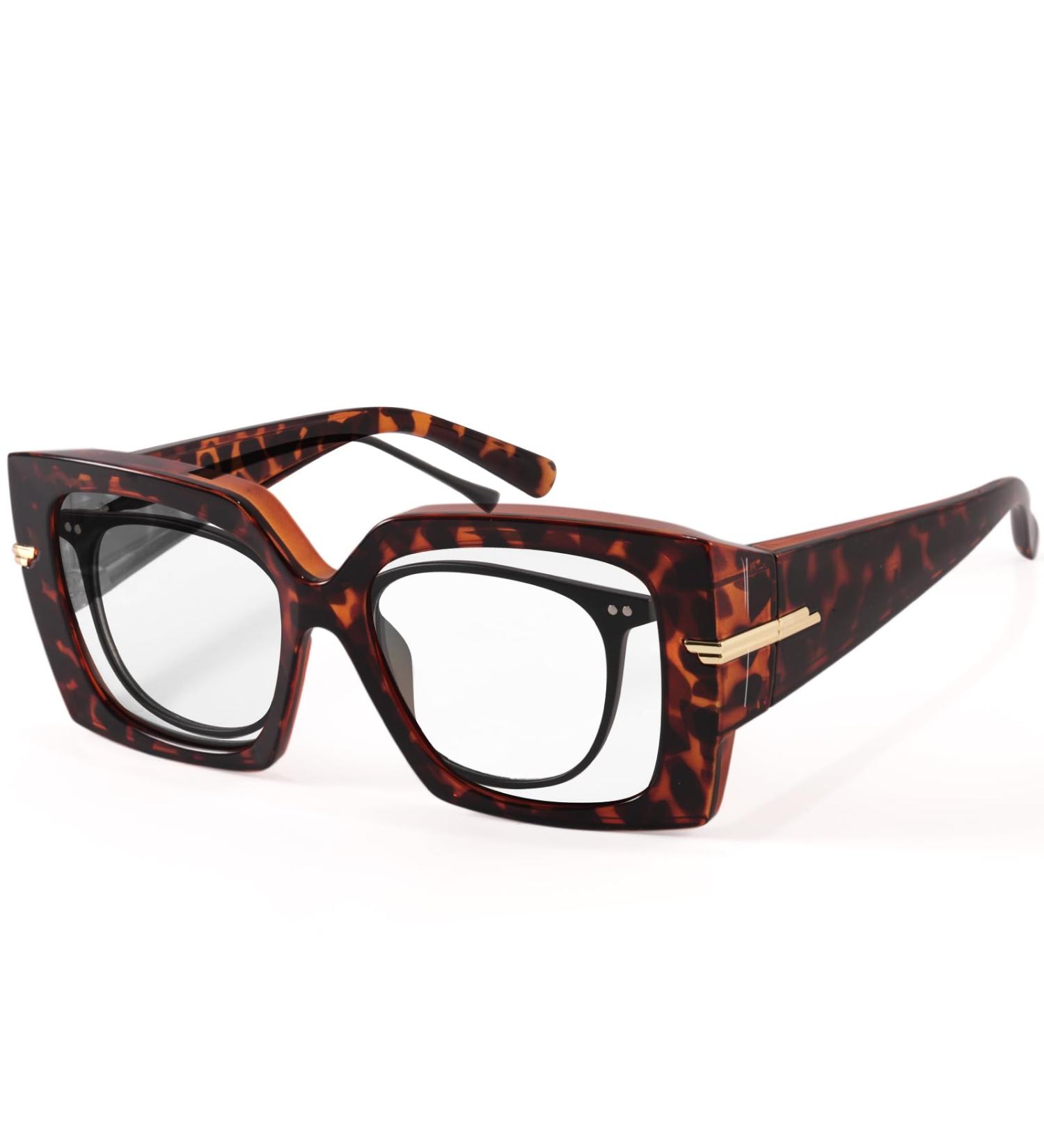 LVIOE Blue Light Filter Glasses - Reduce Eye Strain for Gaming & Everyday Use | Perfect for Glasses & Non-Glasses Wearers - Buy Online on GoSupps.com