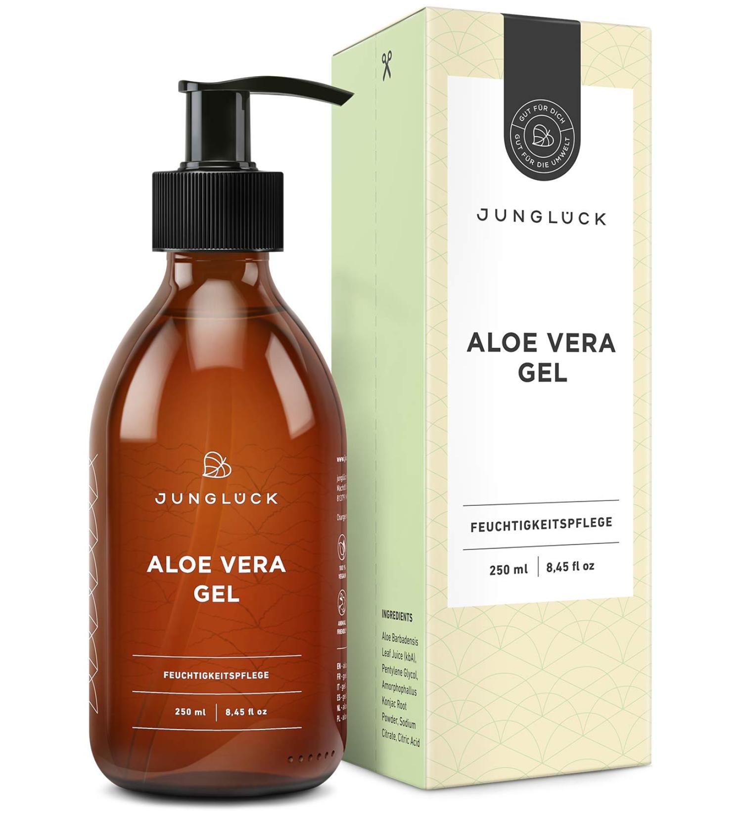 JUNGL CK Aloe Vera Gel - Cool Soothe & Moisturize Your Skin | International Shipping Available - Buy Online on GoSupps.com