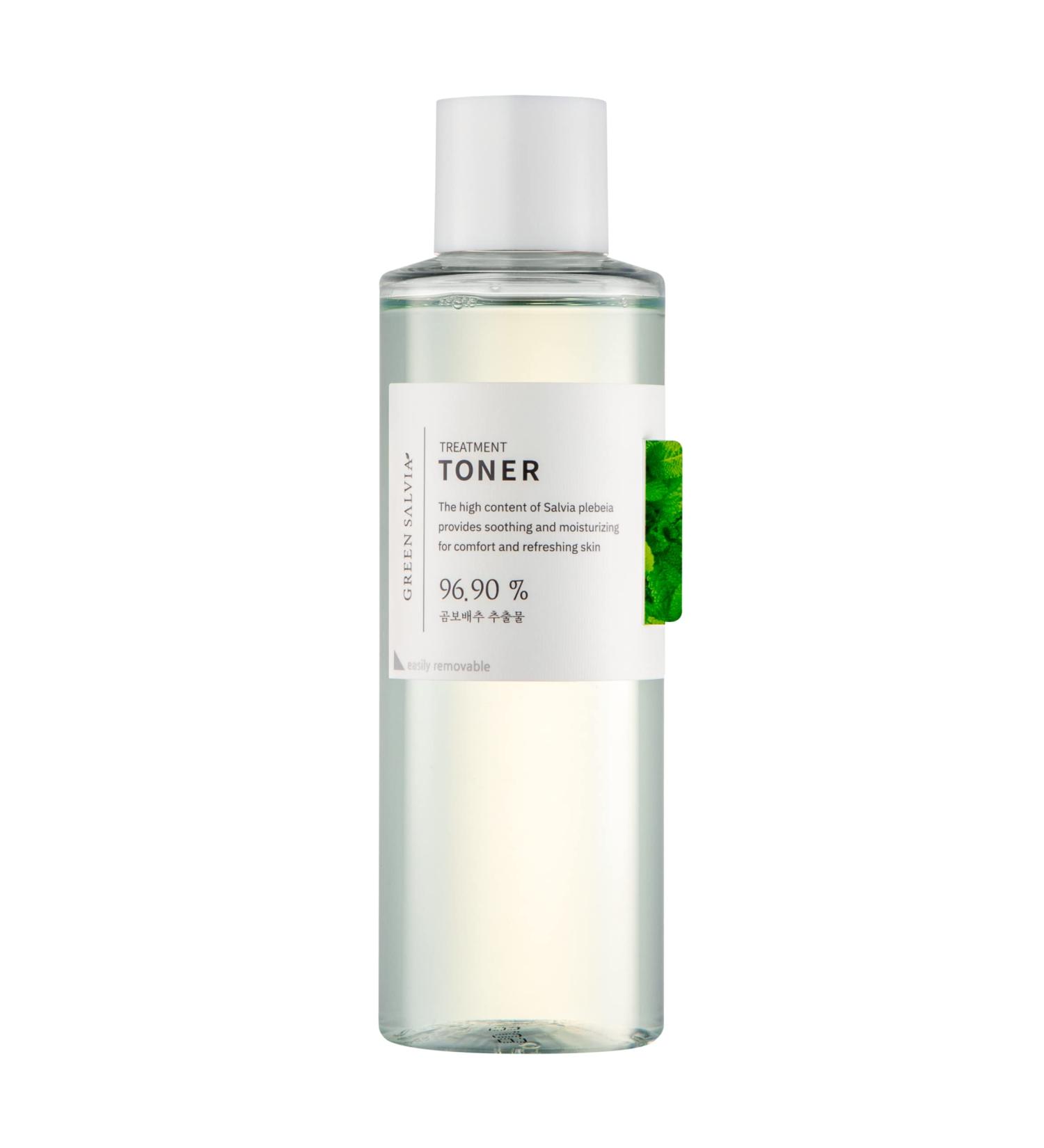 Green Salvia Treatment Toner | Vegan Korean Skincare | Hydrating & Soothing for All Skin Types | Redness Relief (150ml - Buy Online on GoSupps.com