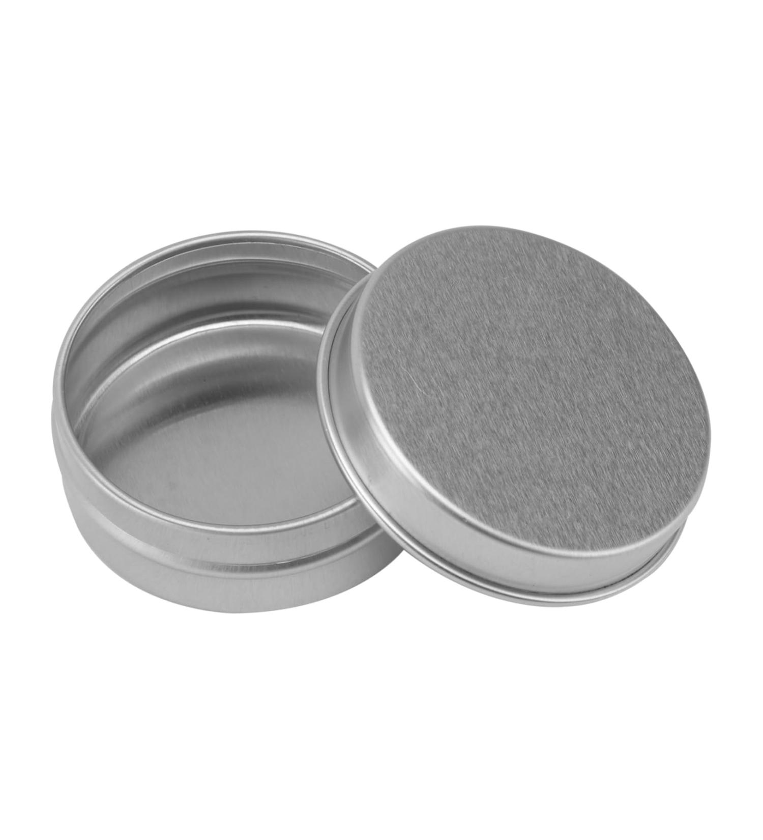 minkissy Box Cream Jars with Lids Metal Tins Cans Sample Cosmetic Tins Containers with Lids Tinplate Storage Container Aluminium Sample Jar Small Cosmetic Tins Round Aluminum Travel Powder medium As Shown - Buy Online on GoSupps.com