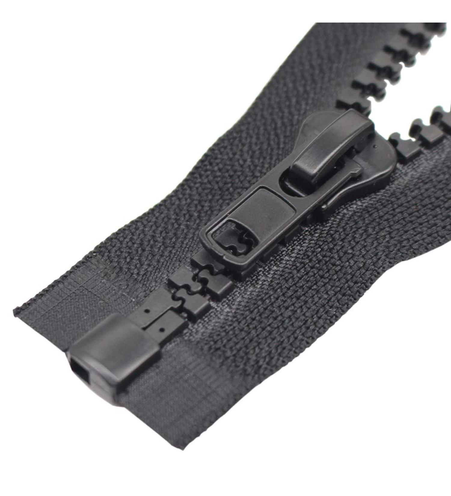 YaHoGa 24 Inch Separating Jacket Zippers - 2PCS Black Tape Heavy Duty Zippers - Buy Online on GoSupps.com