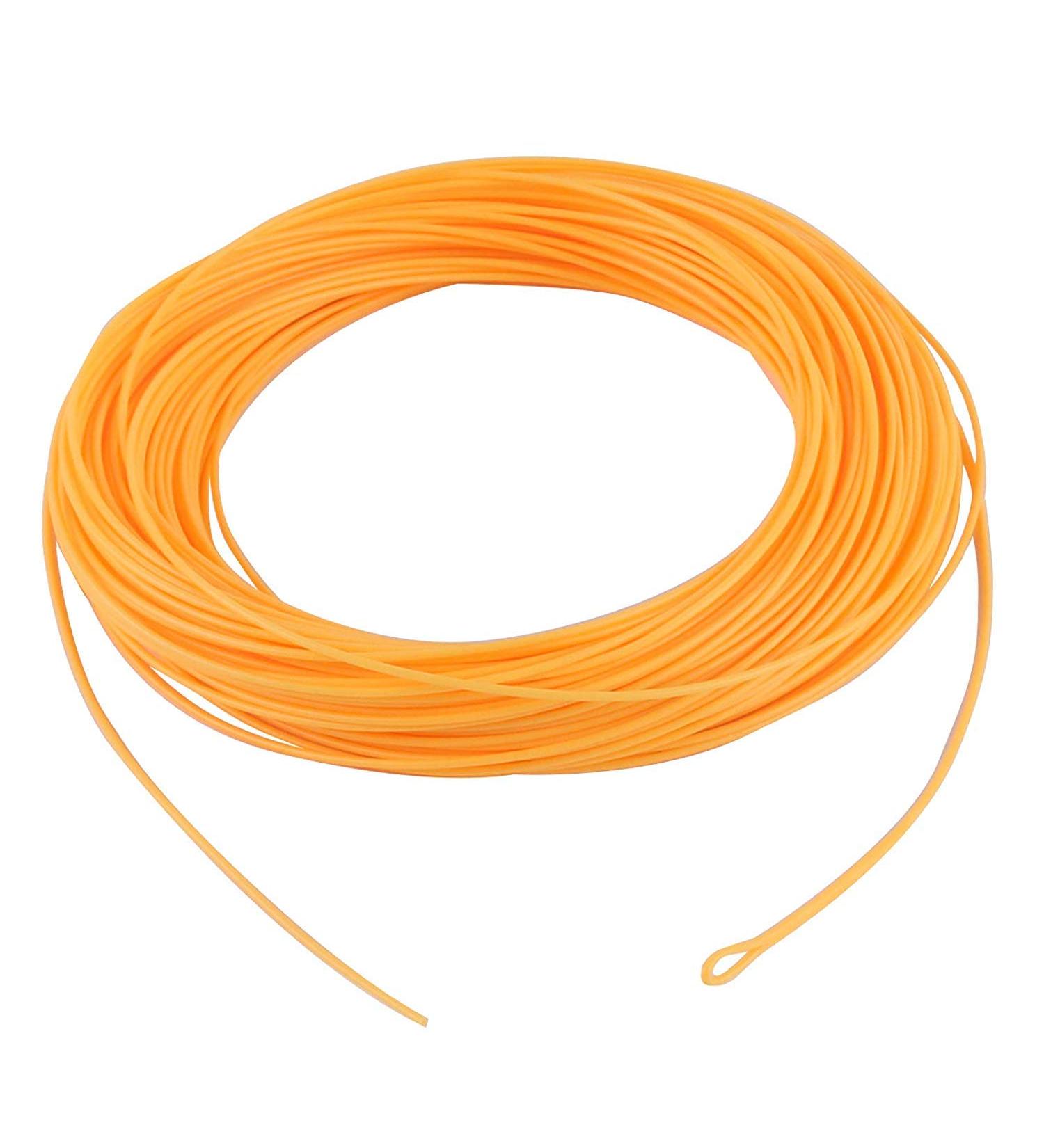 Maximumcatch Fly Cord Floating Shooting Head - .026 .032 .042 Inch Running Line with Loop - 15lb - Orange & Light Green - Buy Online on GoSupps.com