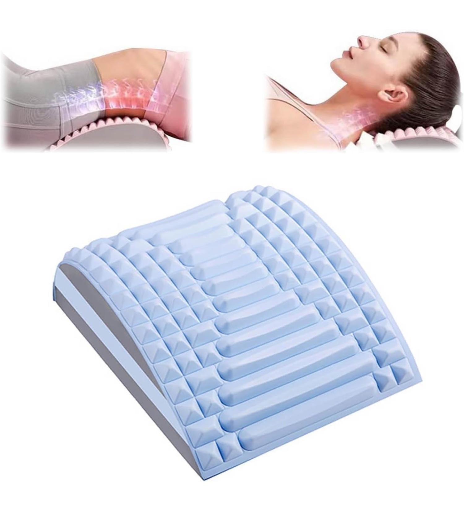 Multi-Level Adjustable Neck & Back Stretcher - Effective Back Pain Relief - International Shipping - Buy Online on GoSupps.com