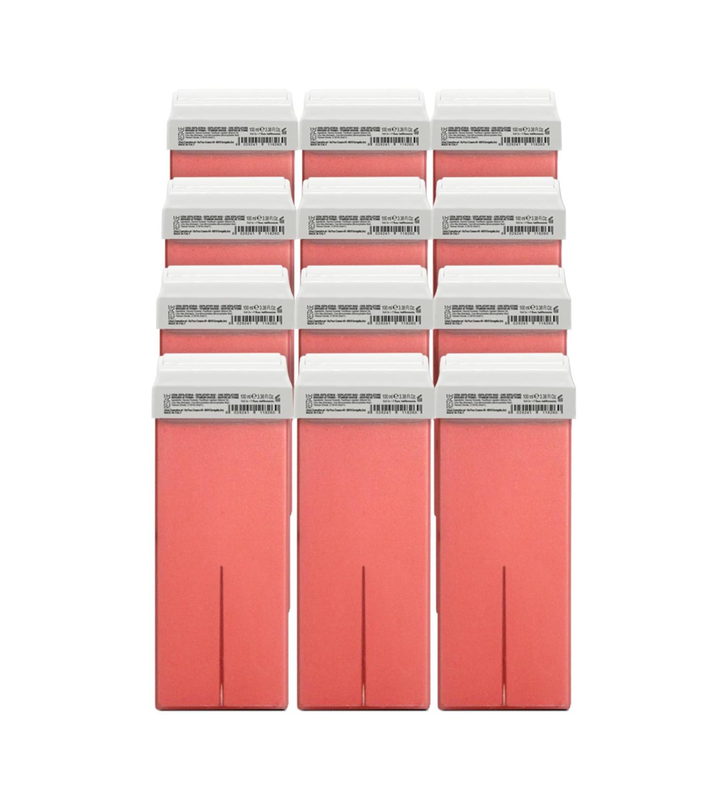  RESTASE RESTASE | Liposoluble Roll-On Hair Removal Wax titanium dioxide for dry sensitive and delicate skin 12 x 100 ml fa - Buy Online on GoSupps.com