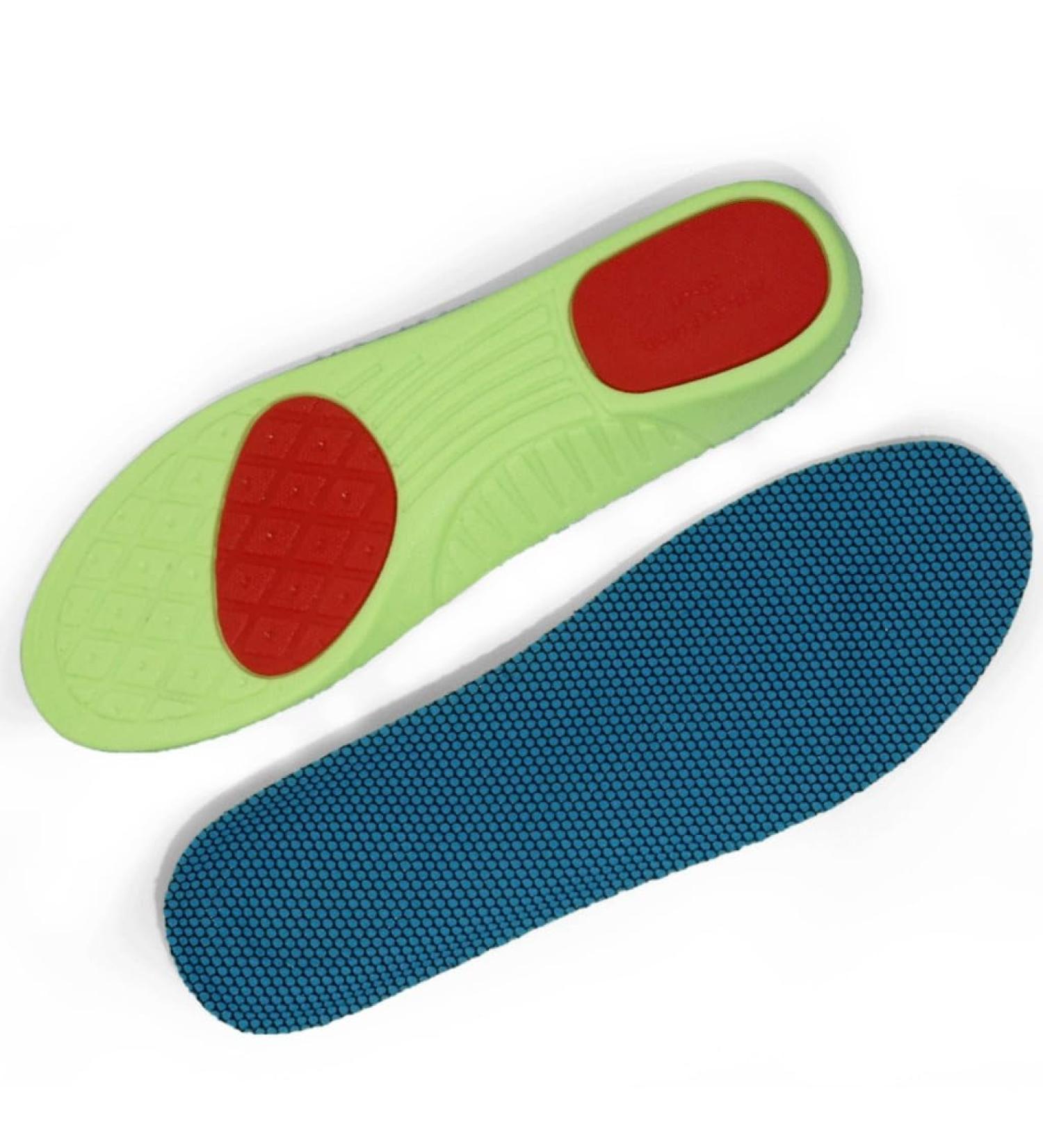 CSCDD PU Breathable Sports Insoles for Men & Women - Soft & Comfortable (Size 37-38) - Blue - Buy Online on GoSupps.com
