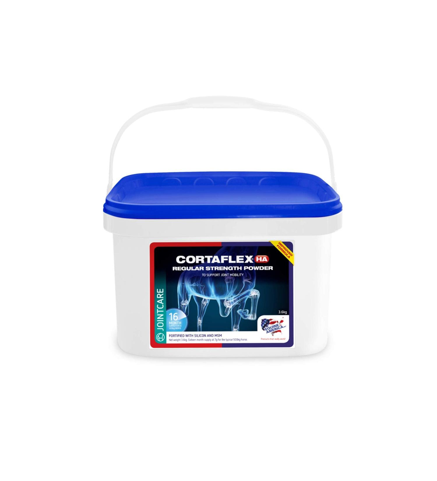 Cortaflex Equine America Regular Powder - Premium Joint & Mobility Support for Horses & Ponies | 3.6kg | International Shipping Available - Buy Online on GoSupps.com