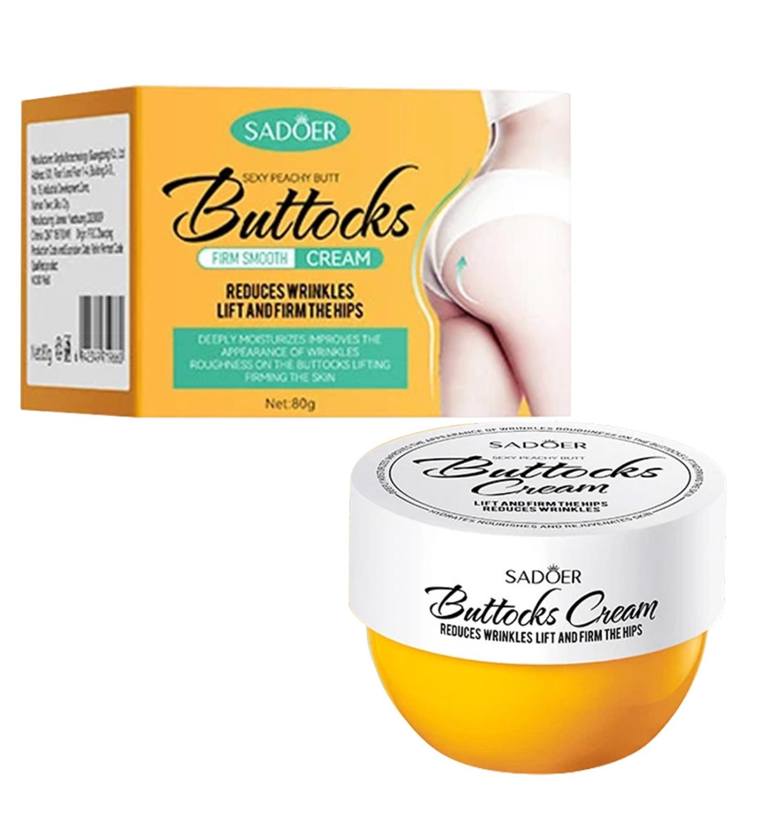 Brazilian Bum Cream Butt Lift Bum Cream 80g Moisturizing Body Cream Hip Lift Cream for Firming and Toning Buttocks Skin Thighs Bum Cream for Woman Men - Buy Online on GoSupps.com