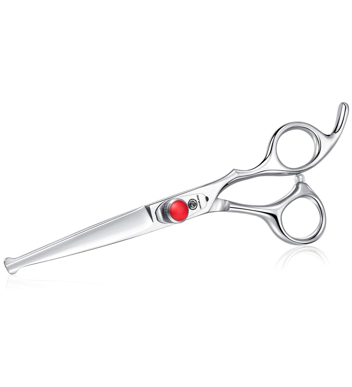 Univinlions Kids Hair Cutting Scissors | Safety Rounded Tips | Japanese Stainless Steel | For Children & Adults | Silver Christmas Gift - Buy Online on GoSupps.com