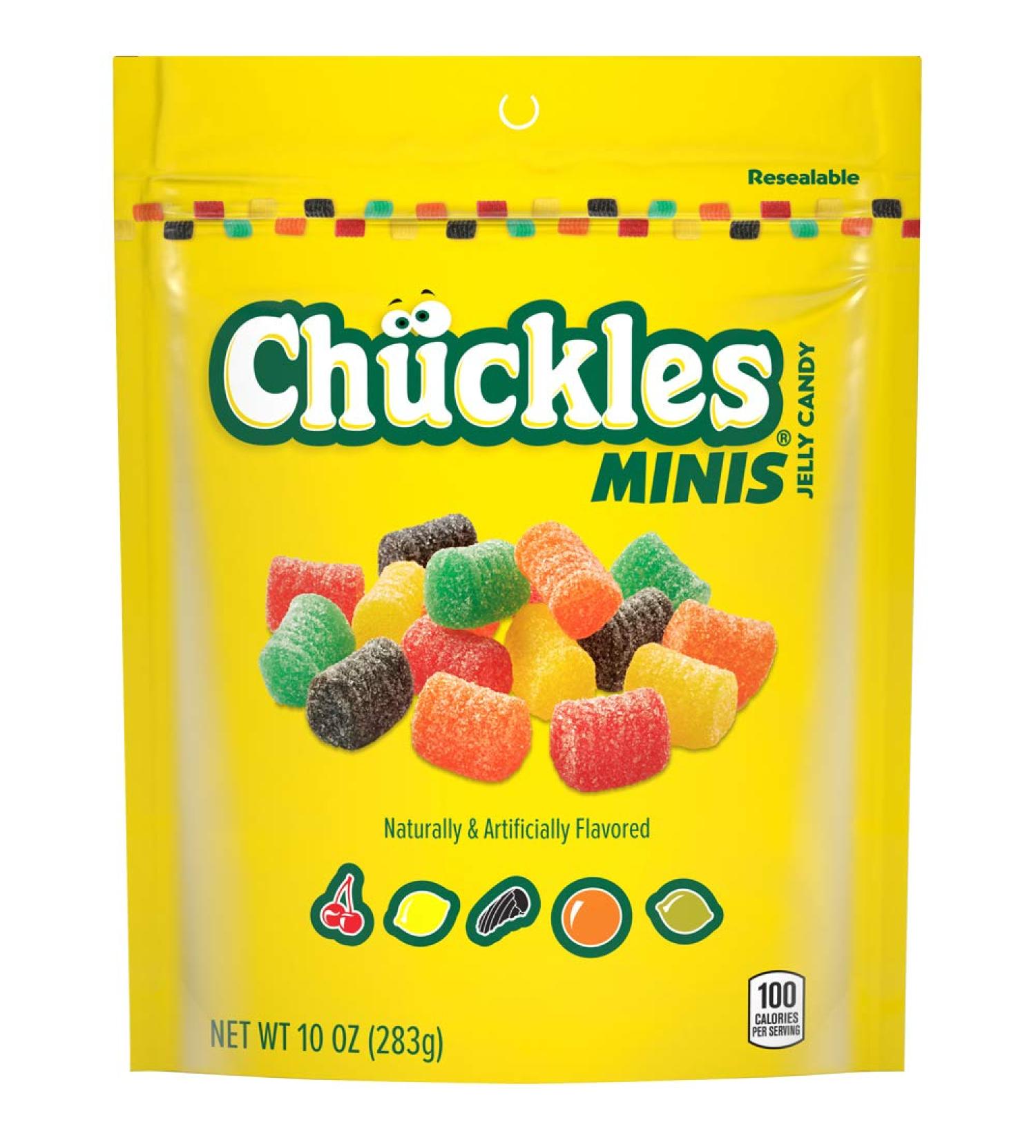 Chuckles Mini Jelly Candy 10oz - Pack of 6 | Delicious Assorted Flavors - Buy Online on GoSupps.com