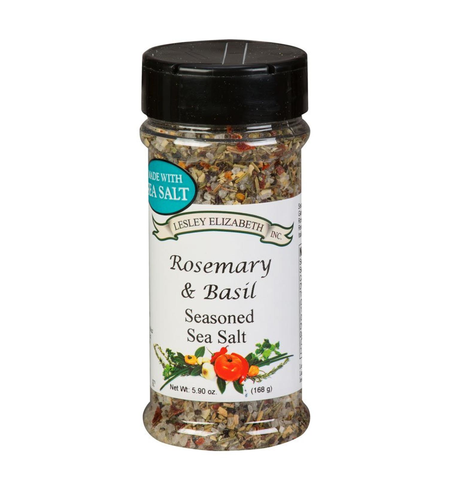 Rosemary & Basil Seasoned Sea Salt - Premium Blend for Gourmet Cooking | SP9068 - Buy Online on GoSupps.com