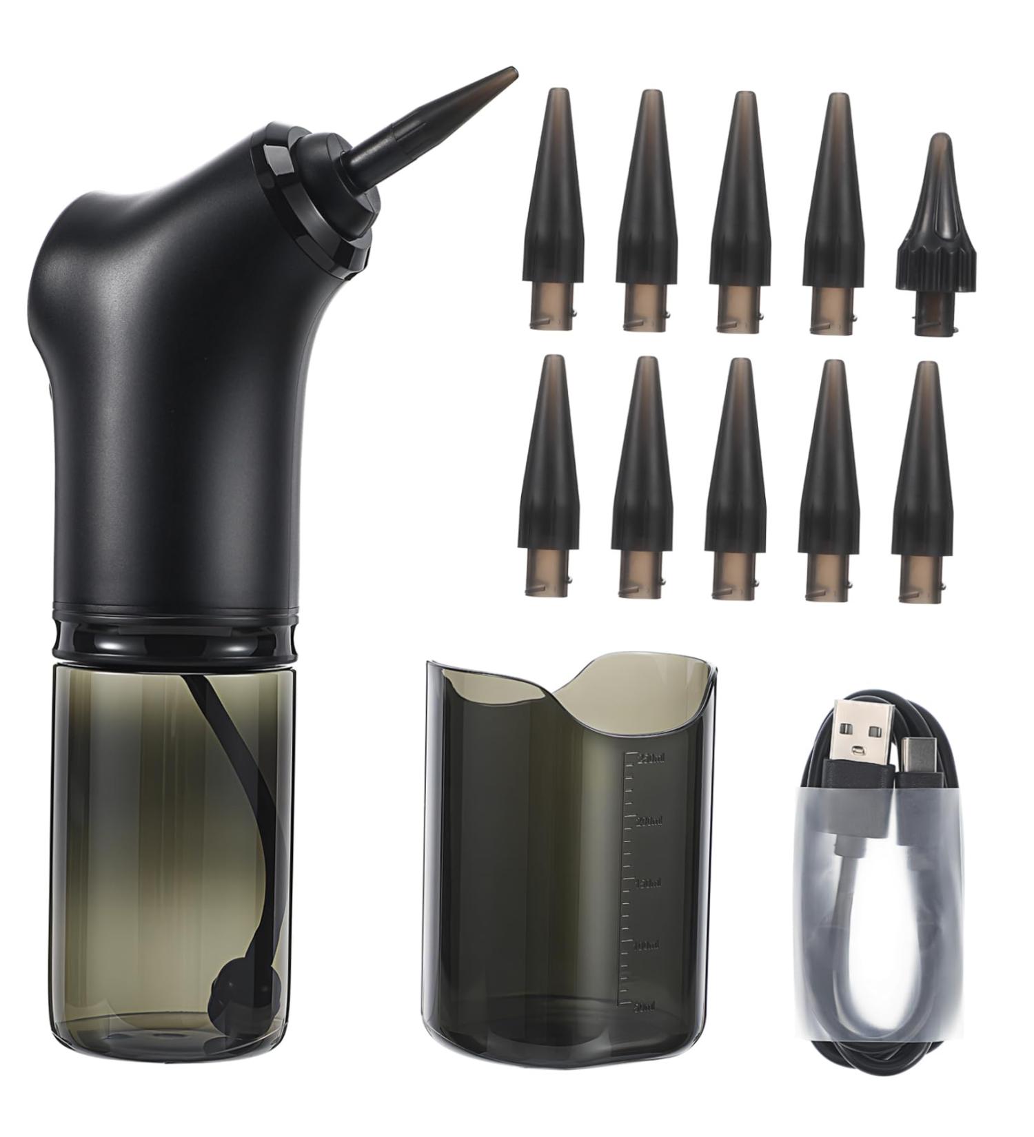 MAGICLULU Portable Ear Cleaner Kit | Electric Ear Wax Removal Tool | Ear Flusher & Cleaning Set for Safe Ear Hygiene - Buy Online on GoSupps.com