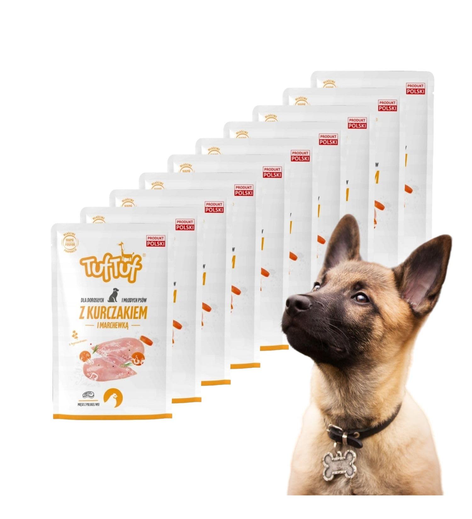 Chicken Dog Food - High Meat Content - Premium Quality - 12 x 300g - Buy Online on GoSupps.com