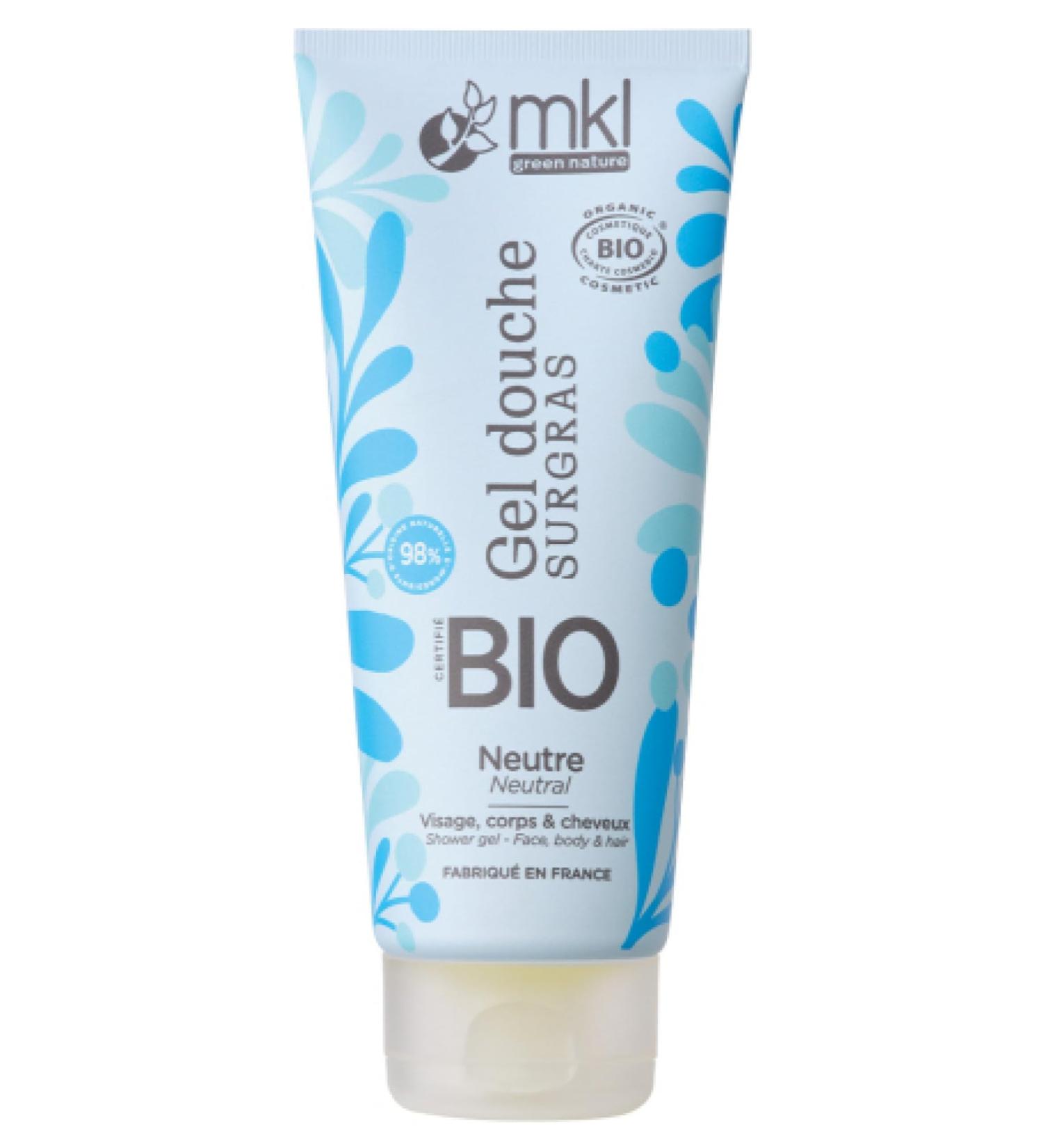 MKL Green Nature Shower Gel Surgras Neutral Organic 200 ml