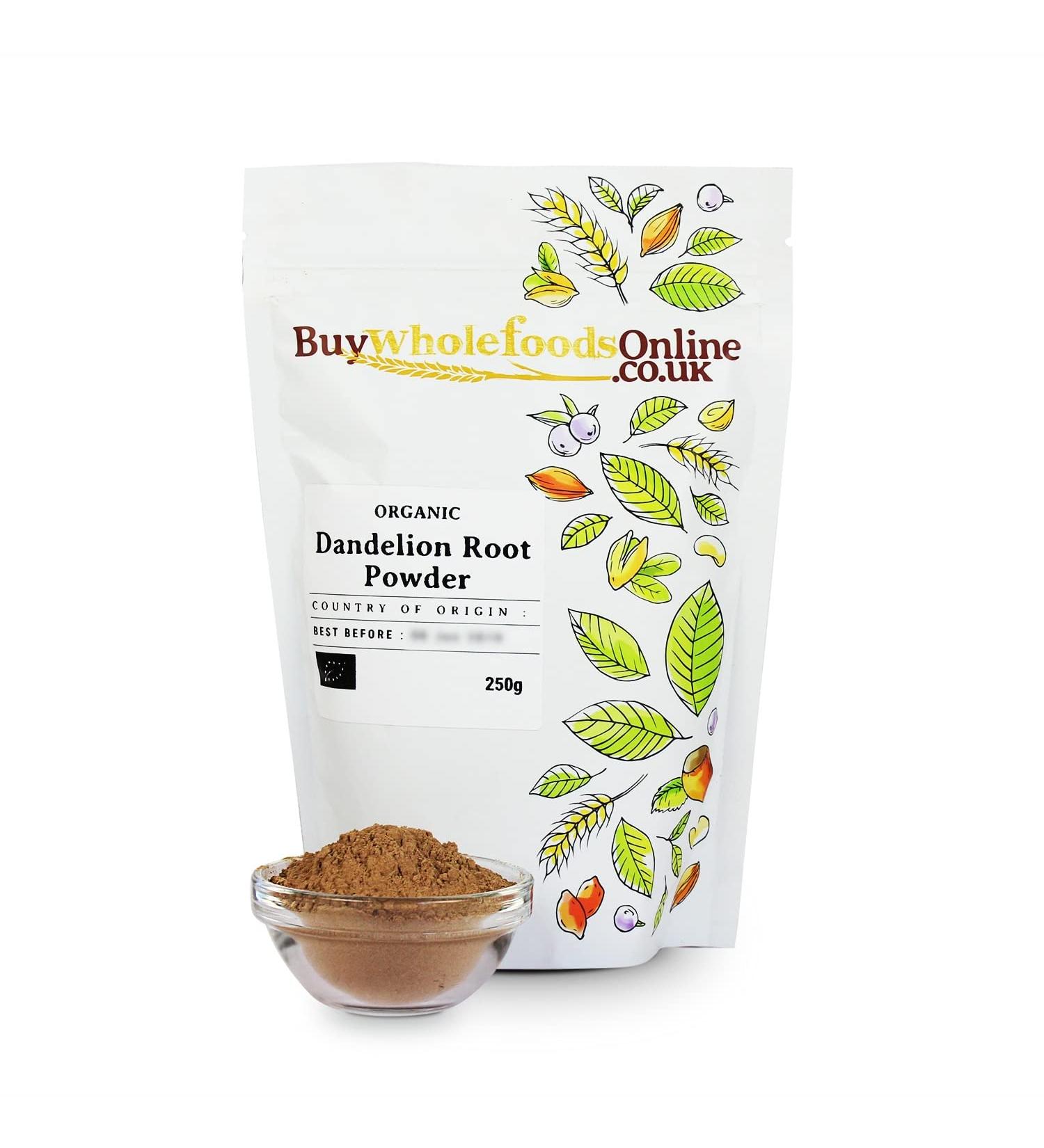 Organic Dandelion Root Powder 250g (BWFO) - Buy Online on GoSupps.com