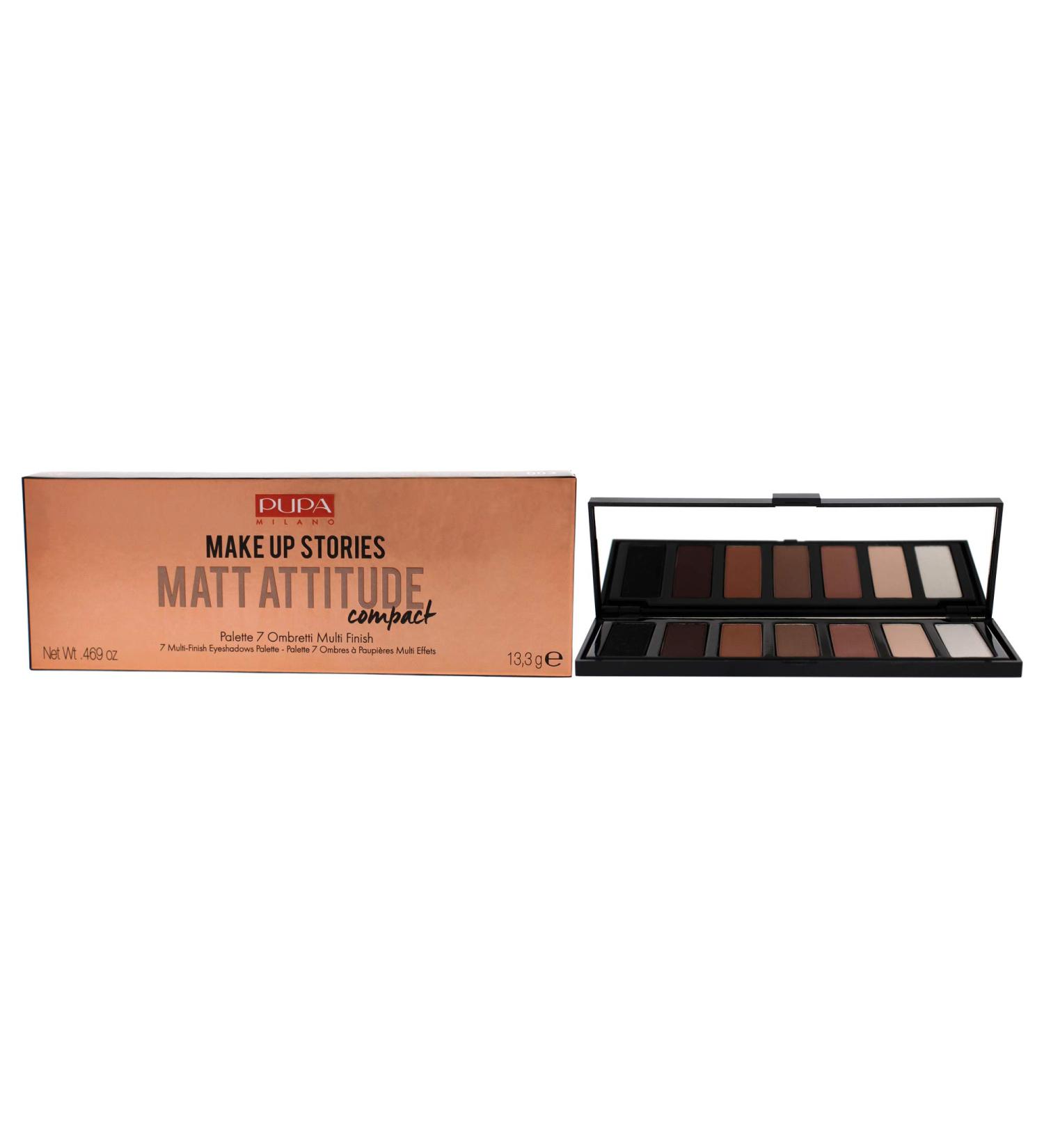 Pupa Milano Make Up Stories Compact Palette 003 Matt Attitude Eyeshadow for Women | 13.3g Shop Internationally - Buy Online on GoSupps.com