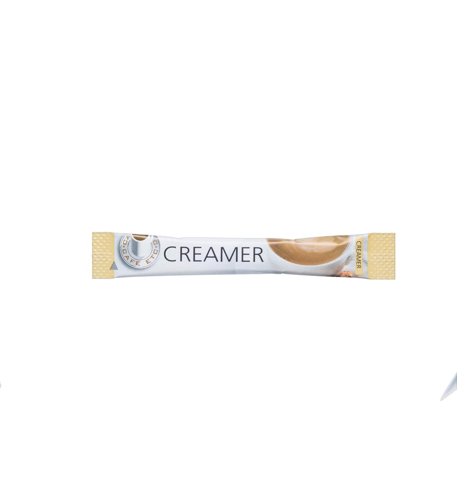 100 x Coffee Creamer Whitener Powder Sticks - Individual Sachets