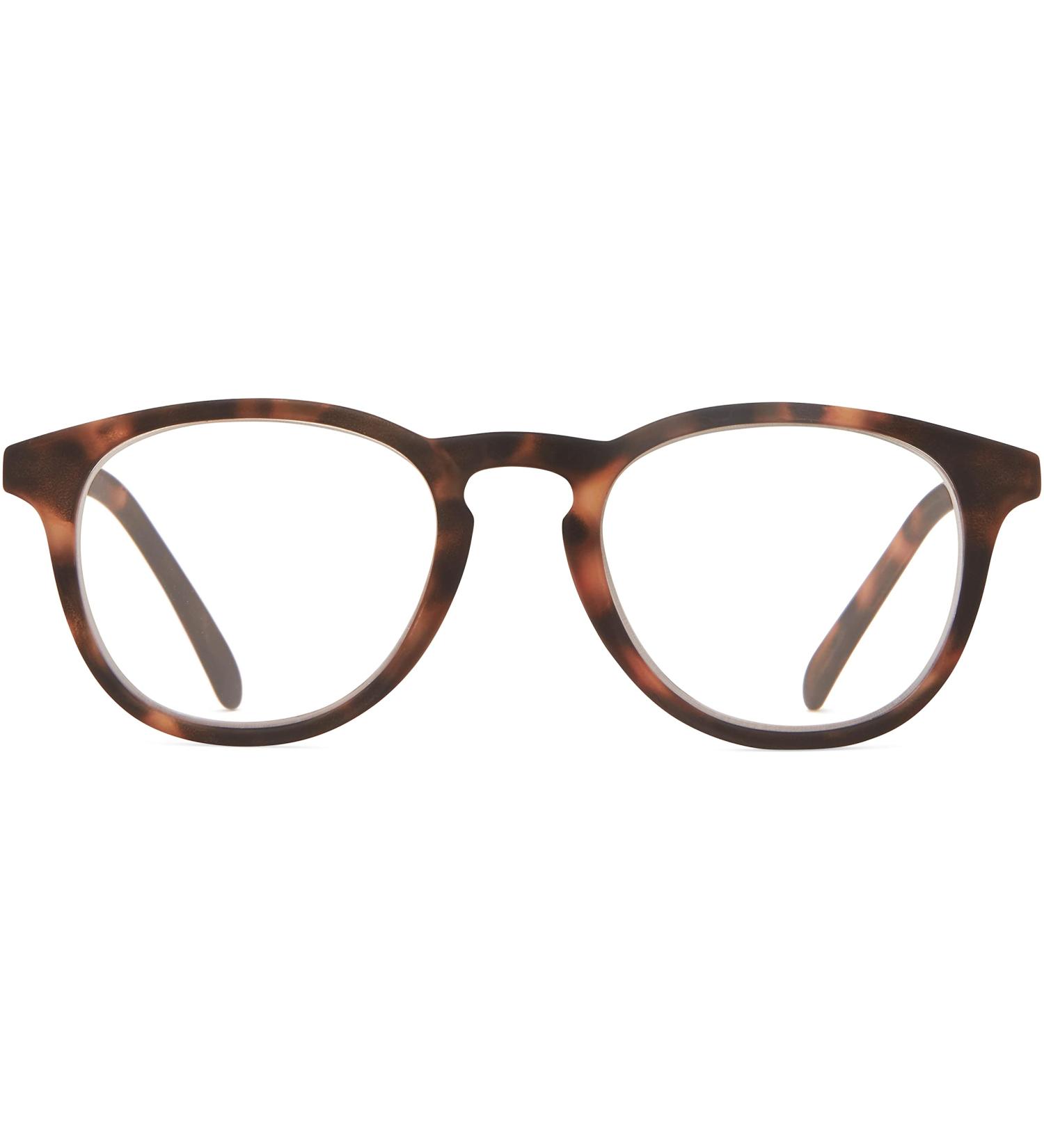 ICU Eyewear ScreenVision Blue Light Glasses - Round Matte Tortoise Harry +2.25 | Stylish & Protective Reading Glasses for Eye Health - Buy Online on GoSupps.com