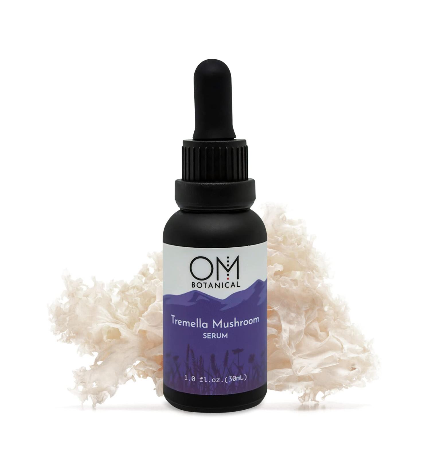 Organic Tremella Mushroom Facial Serum - Ultra-Hydrating All-Natural & Vegan | Twice the Hydration of Hyaluronic Acid Without Stickiness | Microbiome Friendly - Buy Online on GoSupps.com