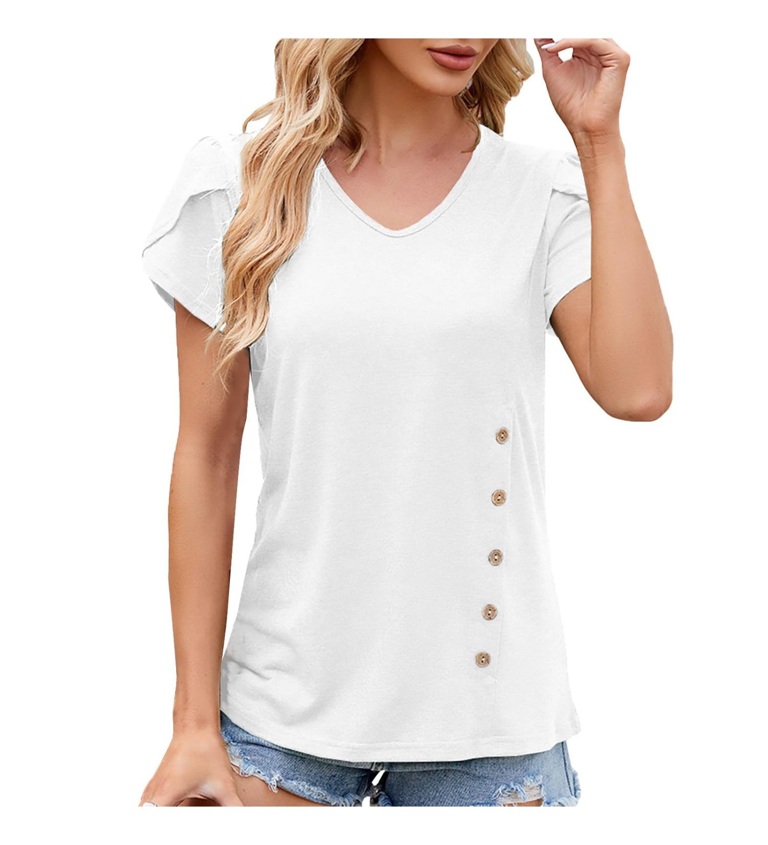 Shop Golatcr Women's Oversized Shoulder T-Shirt - Comfortable Cotton+Elasthan Sport Tee for All-Day Wear - Buy Online on GoSupps.com