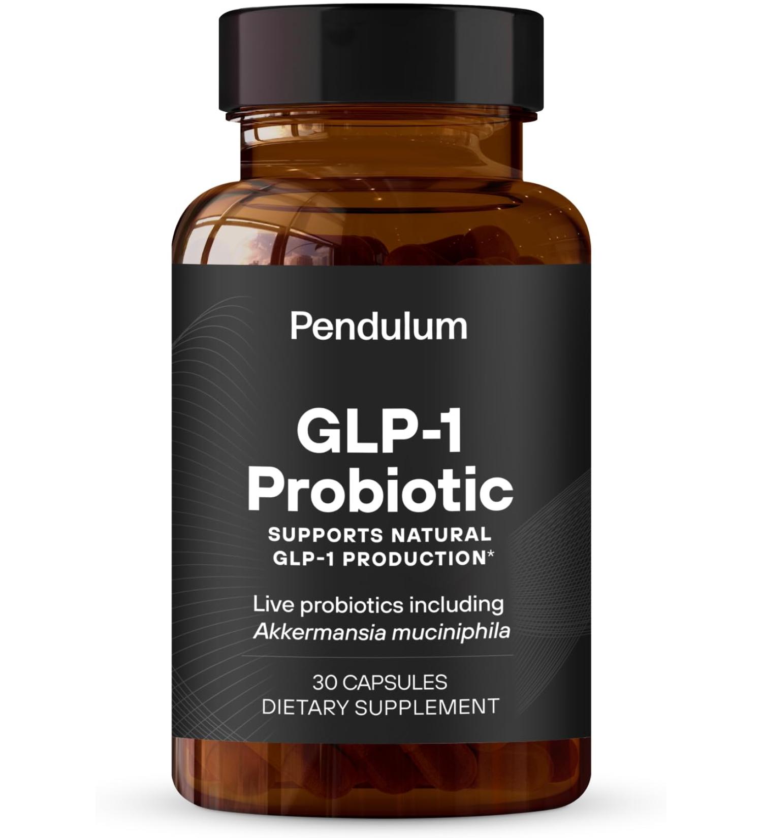 GLP-1 Probiotic - Multi-Strain Prebiotic Support for Appetite Control | 500M AFU Delayed Release Third-Party Tested (30 Capsules - Buy Online on GoSupps.com