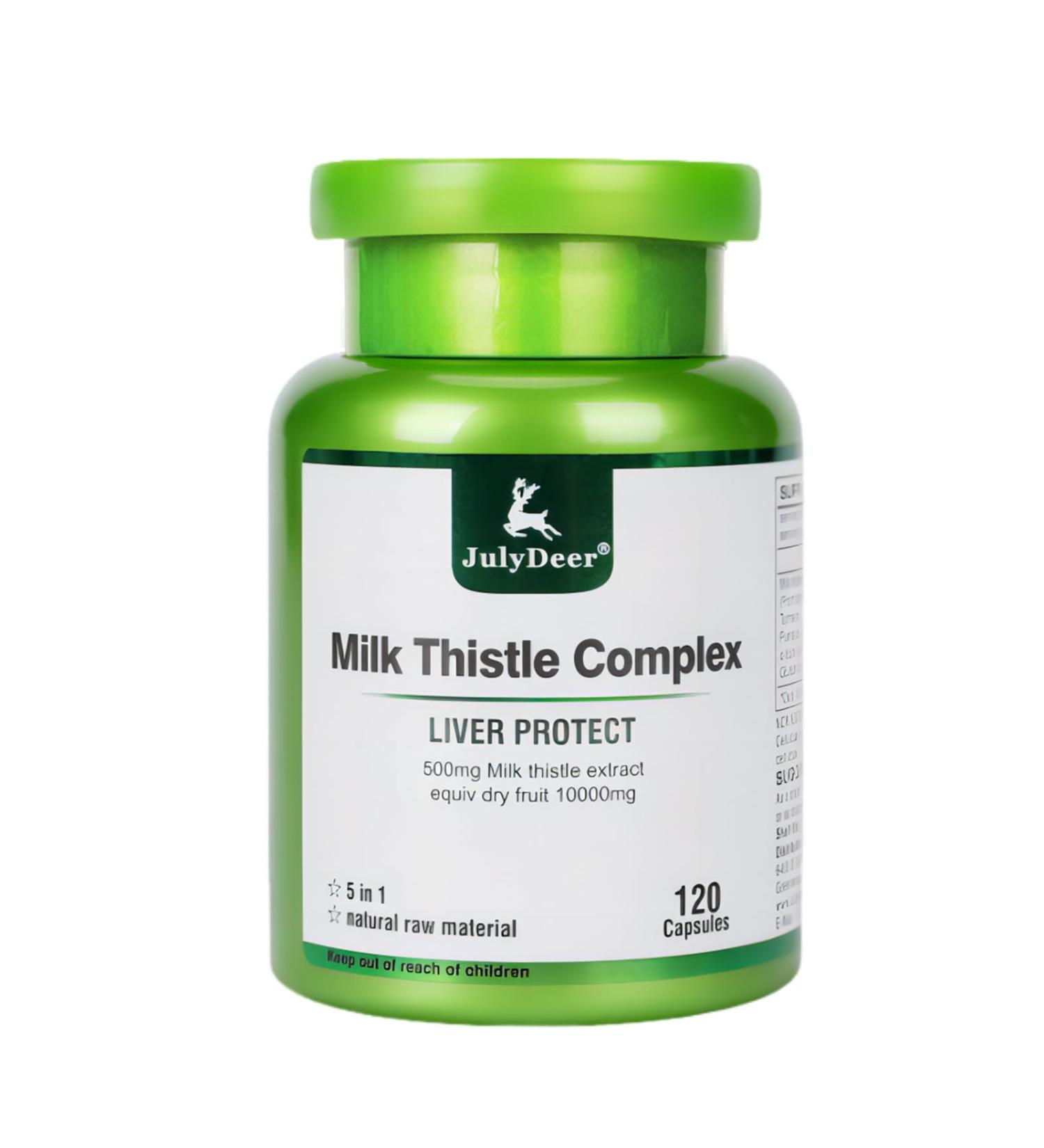 Milk Thistle 500 mg Silymarin Marianum Liver Support, Antioxidant Support, Detox, Liver Protection Capsules for Staying Up Late, Drinking and Hangover, Dull Skin 120 Capsules(pack of 1) - Buy Online on GoSupps.com