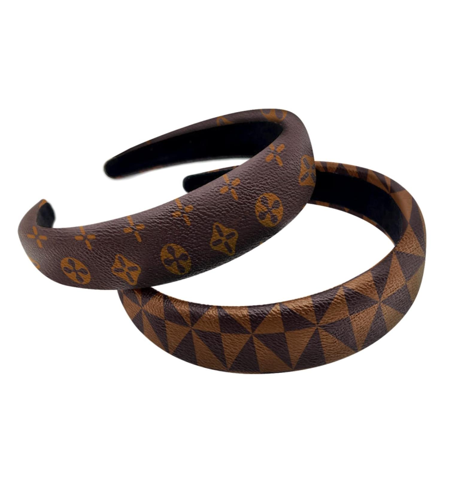 MARXX 2Pack Retro Pattern Headbands for Women - Non-slip Fashion Hair Accessories for Dailywear & Festivals - Buy Online on GoSupps.com