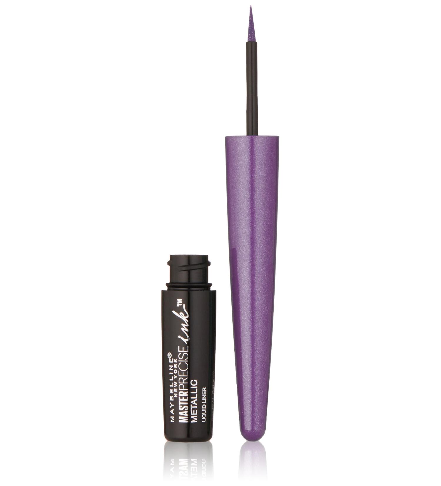 Maybelline New York Master Precise Ink Metallic Liquid Liner - Cosmic Purple 0.06 Fl Oz - Buy Online on GoSupps.com