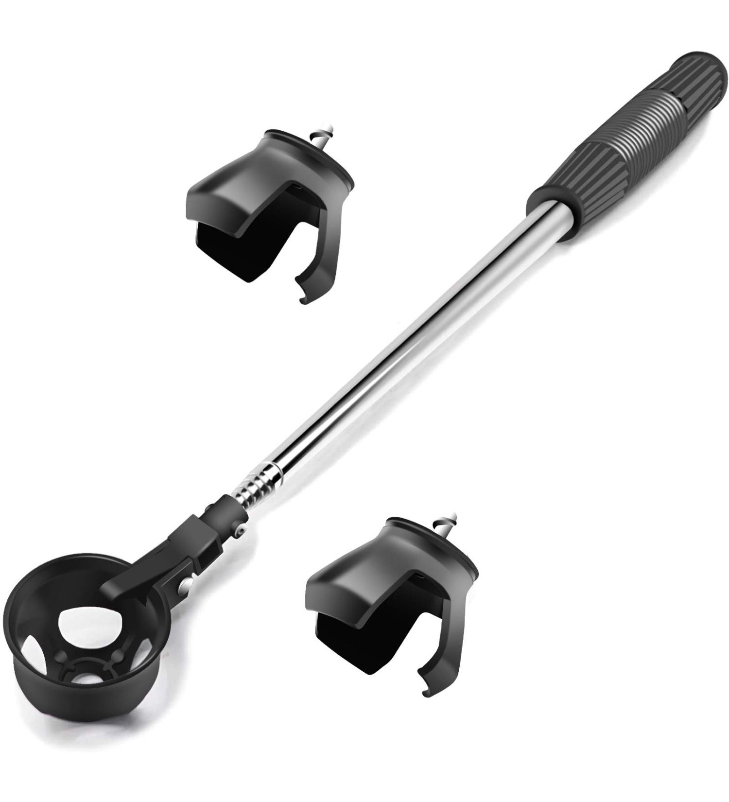 Prowithlin Stainless Extendable Golf Ball Retriever Bundle | 2 Grabbers, 9ft Telescopic Pole | Lightweight, Golf Gifts for Men - Buy Online on GoSupps.com