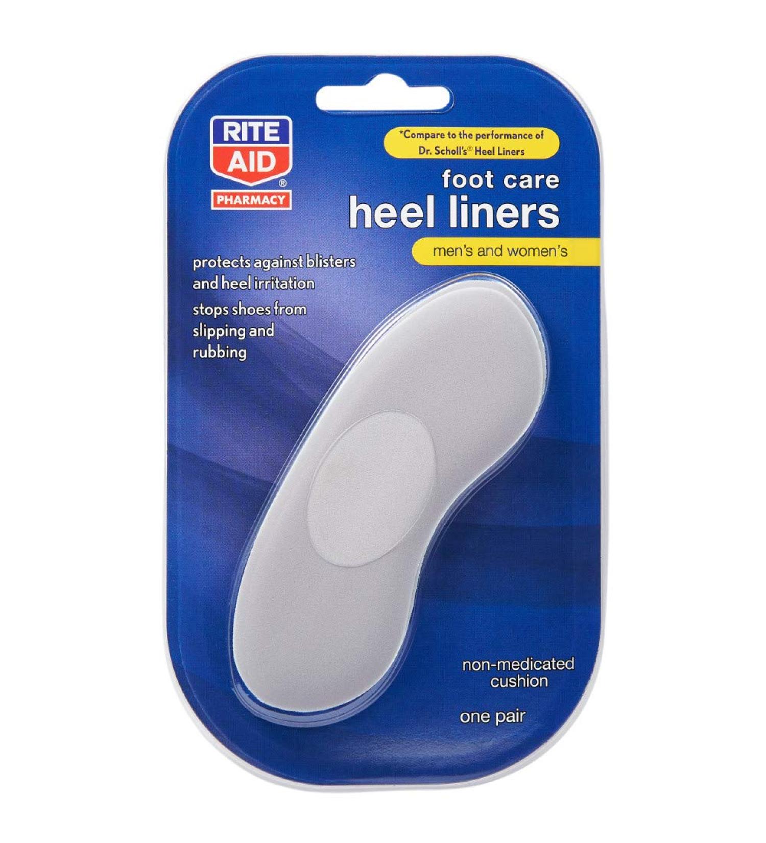 Heel Liners Men's and Women (1 Pair)