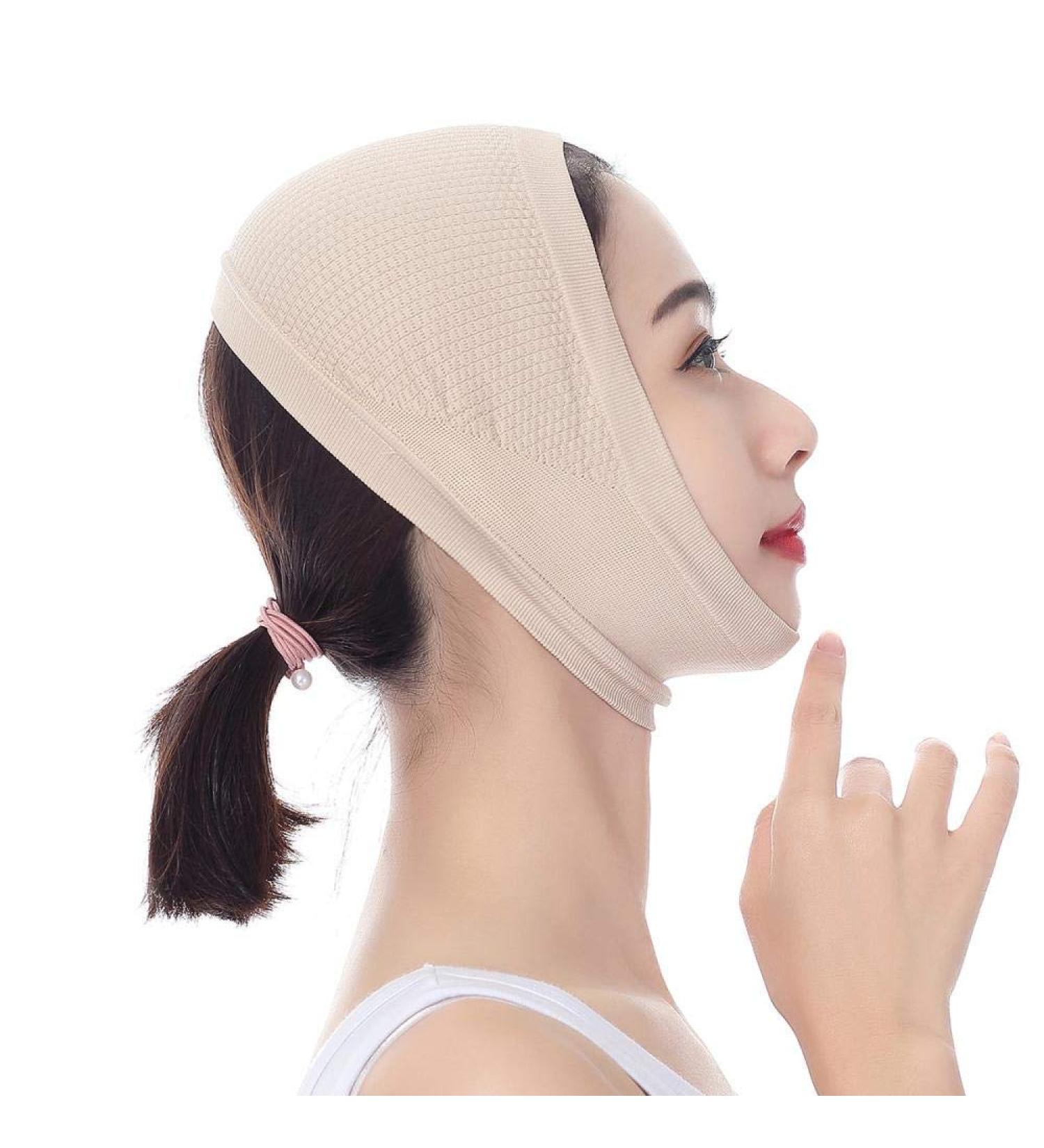 Face-Lifting Bandages & Double Chin Reducer | V-Face Lift Devices for Firm Skin Care - 1 & 2 PCS Available - Buy Online on GoSupps.com