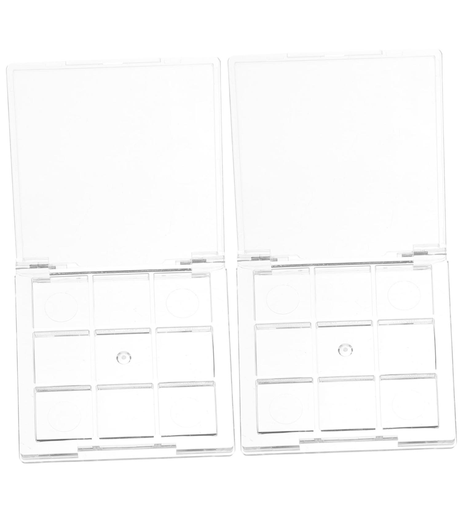 FOYTOKI 2pcs Blush for Cheeks Highlighter Sub Packing Took Eyeshadow Case Make up Travel Makeup Palette - Buy Online on GoSupps.com