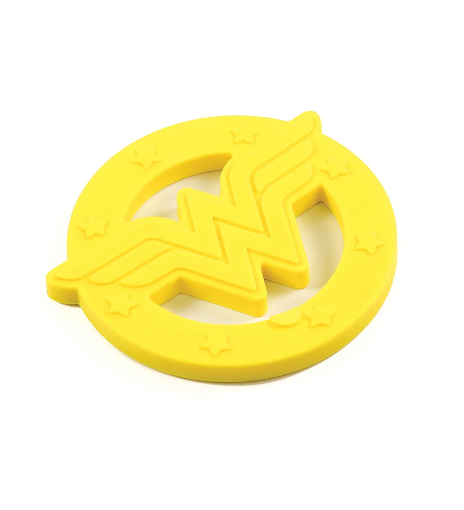 Buy Bumkins DC Comics Wonder Woman Silicone Teether | Safe & Stylish Baby Teething Toy | International Shipping Available - Buy Online on GoSupps.com