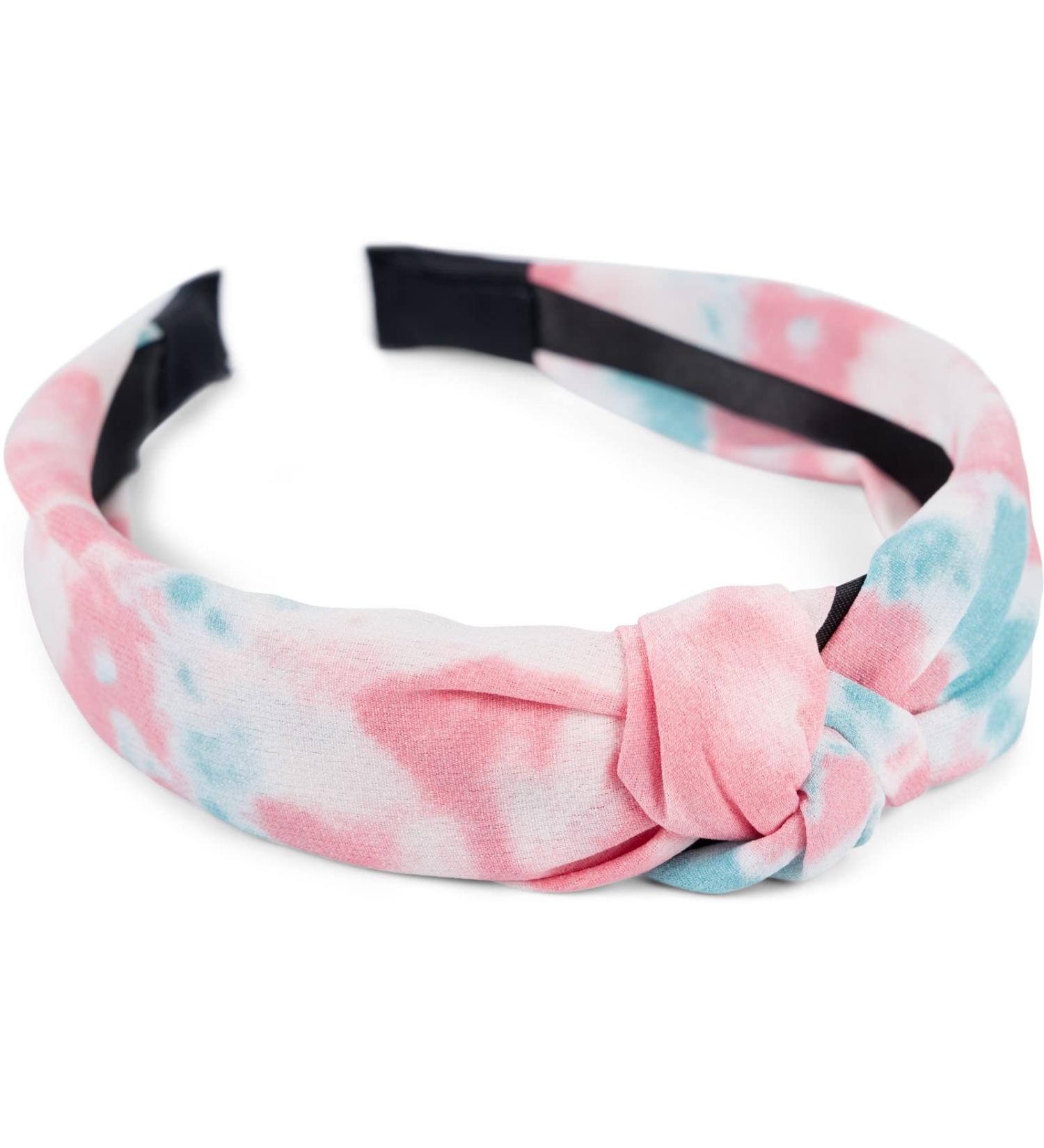 Stylbreaker Women s Twist Knot Head Tape - Colorful Batik Gradient Pattern Hair Accessories | Coral Turquoise 04027046 - International Shipping Available - Buy Online on GoSupps.com