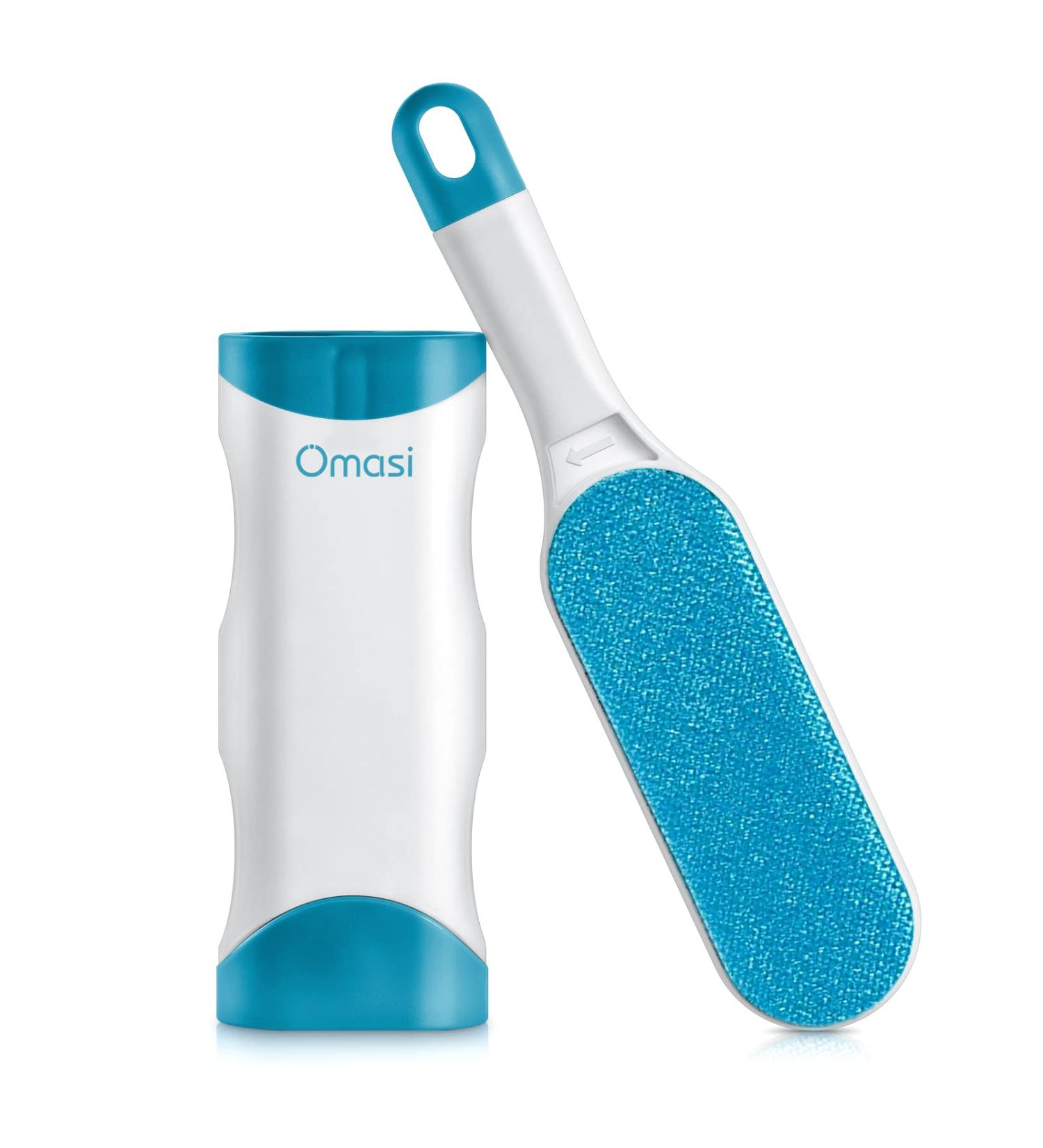 Grandomasi Self-Cleaning Lint Brush | Double-Sided Pet Fur & Lint Remover for Furniture & Carpets - Blue - Buy Online on GoSupps.com