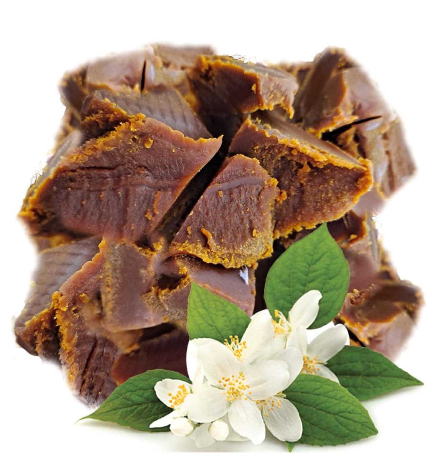 Jasmine Floral Wax (Jasminum Grandiflorum) - Pure Natural Herbal Flower Plant Wax - for DIY Skin Cream Scented Aromatherapy Melts Candles Solid Perfume - 2 oz (56 g)