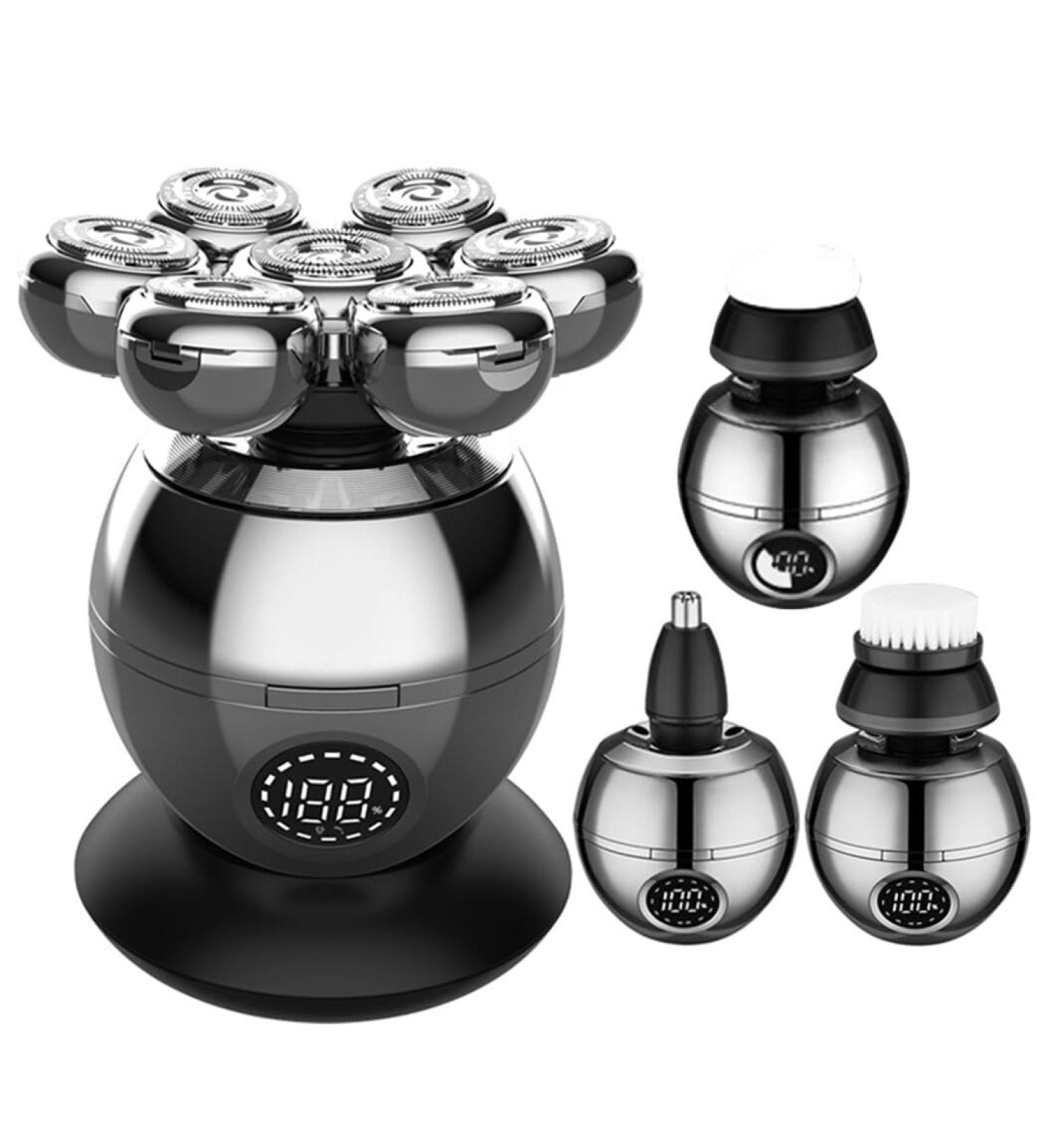 Portable Beard Trimmer Set | Waterproof LED Display & Removable for Men's Grooming - International Shipping Available - Buy Online on GoSupps.com