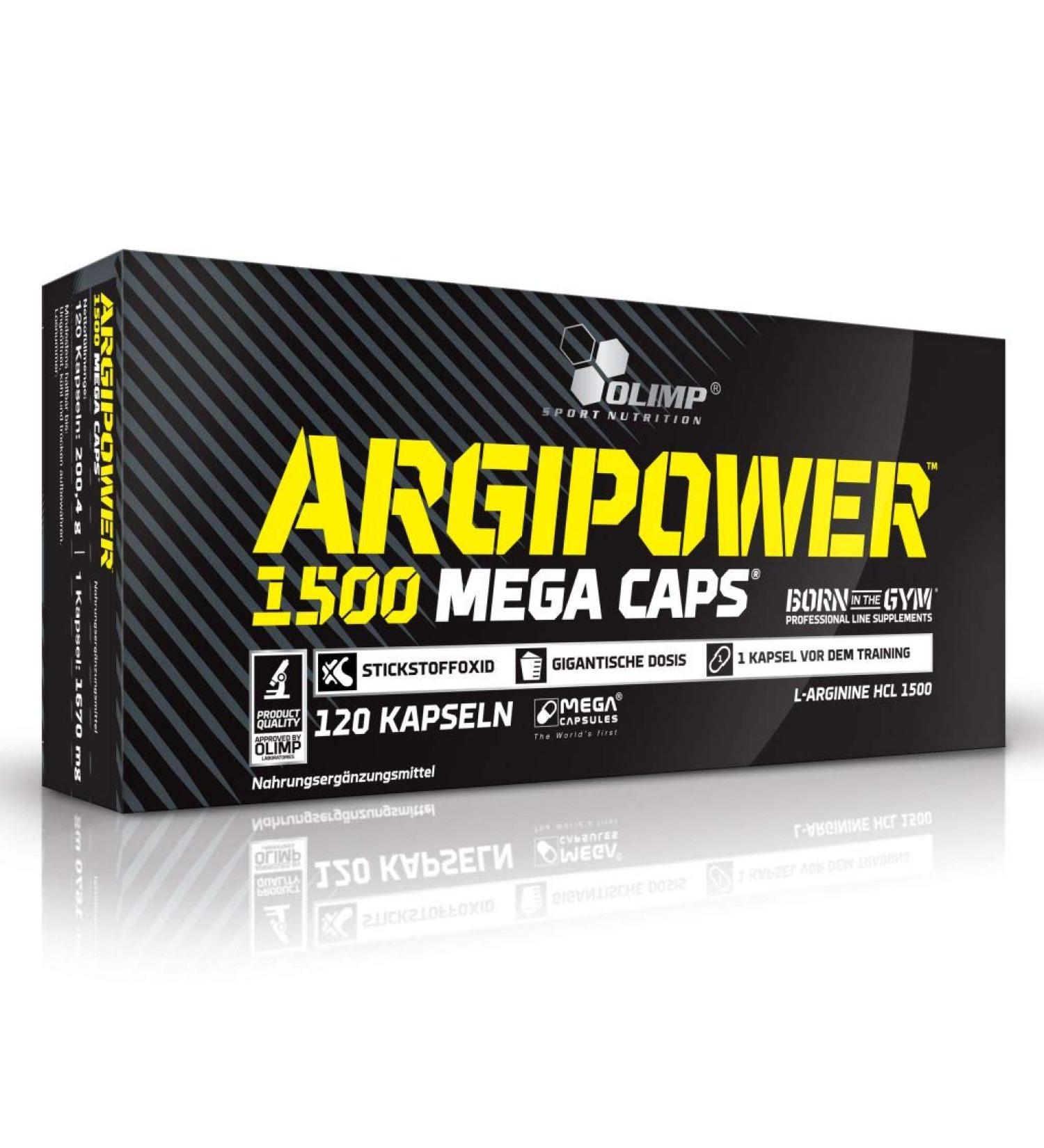 2 x Olimp Argi Power 1500 120 Mega Caps (2-pack)