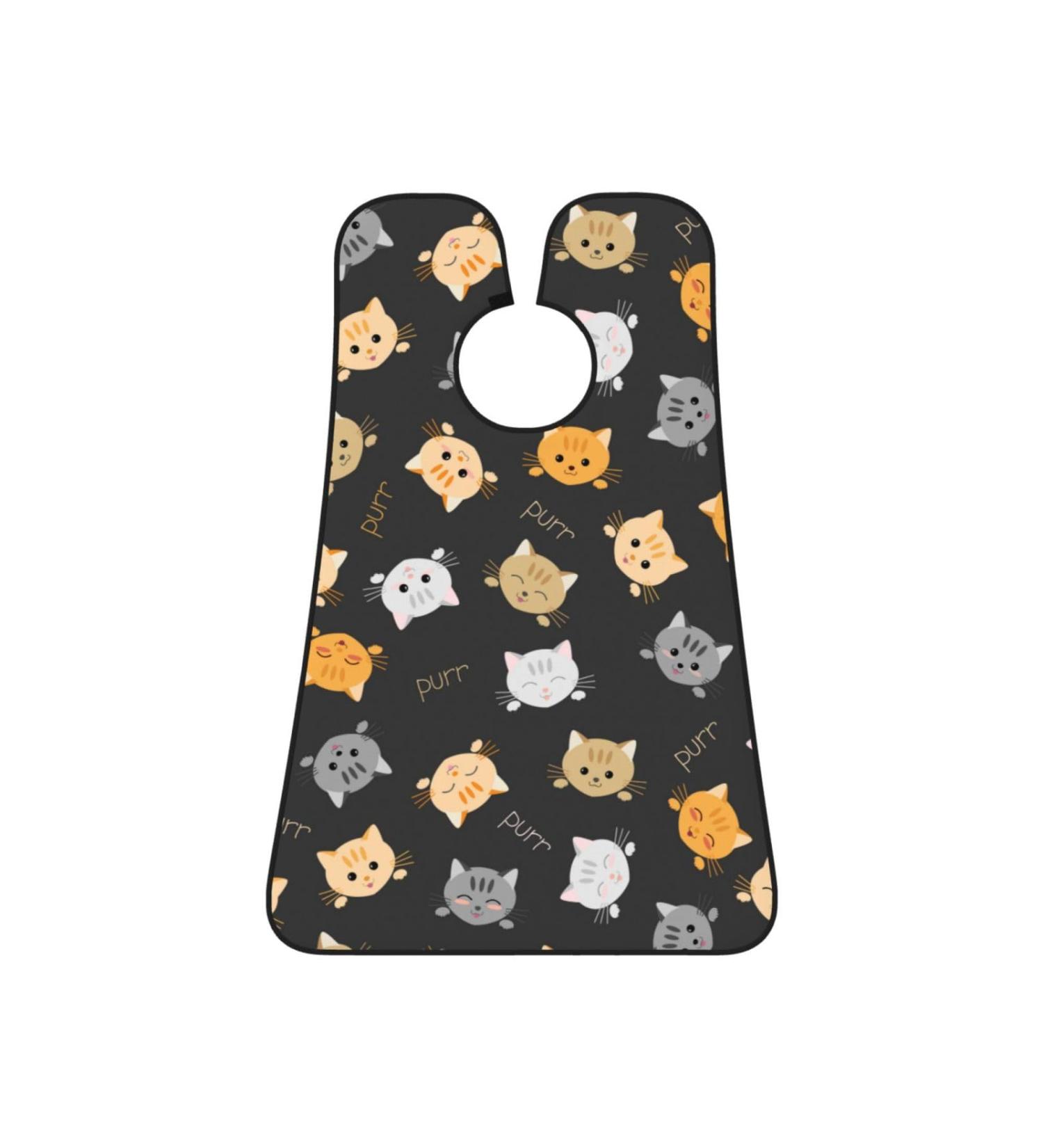 Buy Cute Cat Purr Beard Bib | Non-Stick Grooming Cloth for Trimming & Shaving | Perfect Gift for Cat Lovers - Buy Online on GoSupps.com