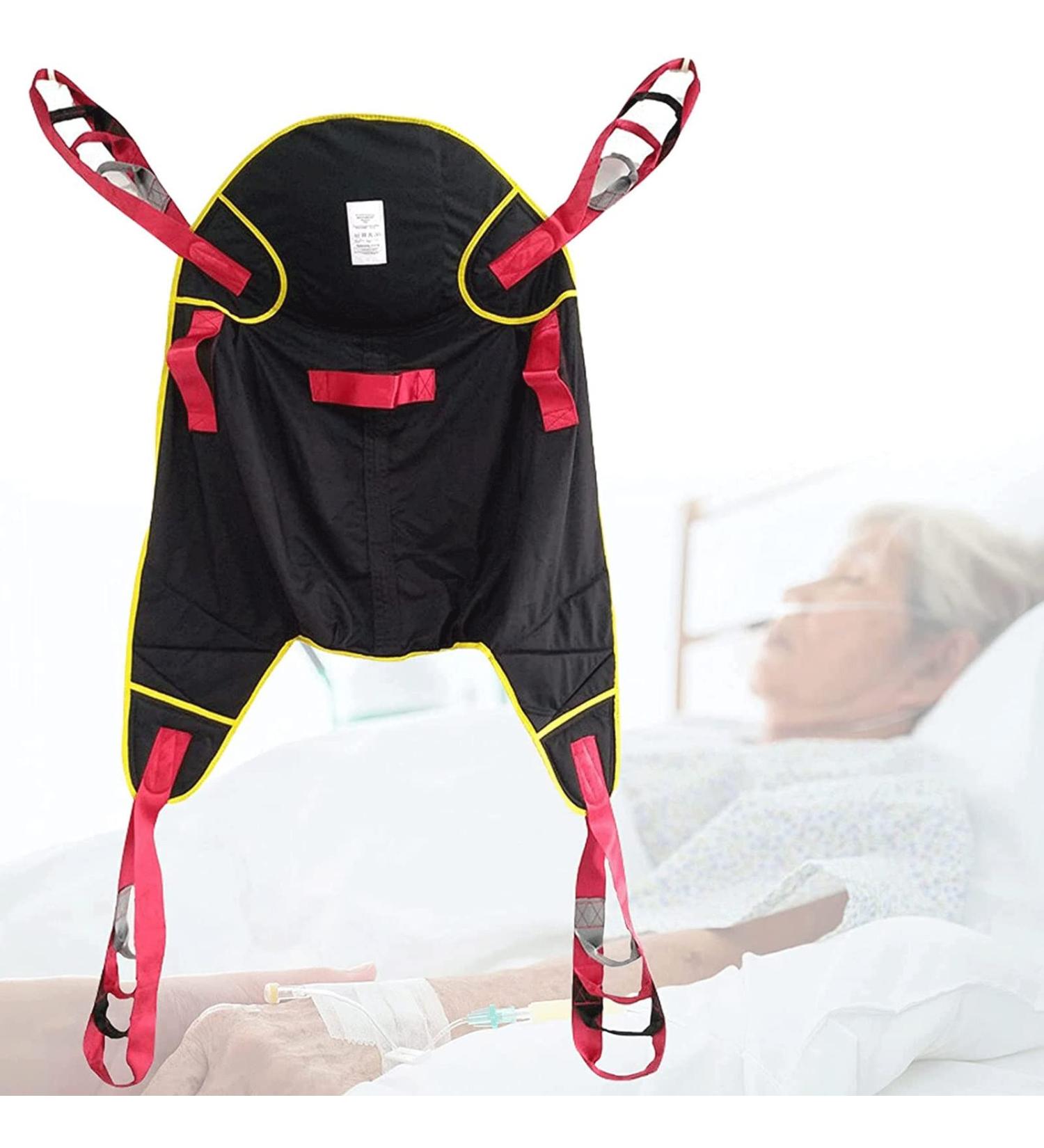 Patient Lifting Hoist Sling Medical Full Body Patient Lift Sling Reusable Patient Transfer Belt Divided Leg Shower Sling with Head Support - Buy Online on GoSupps.com